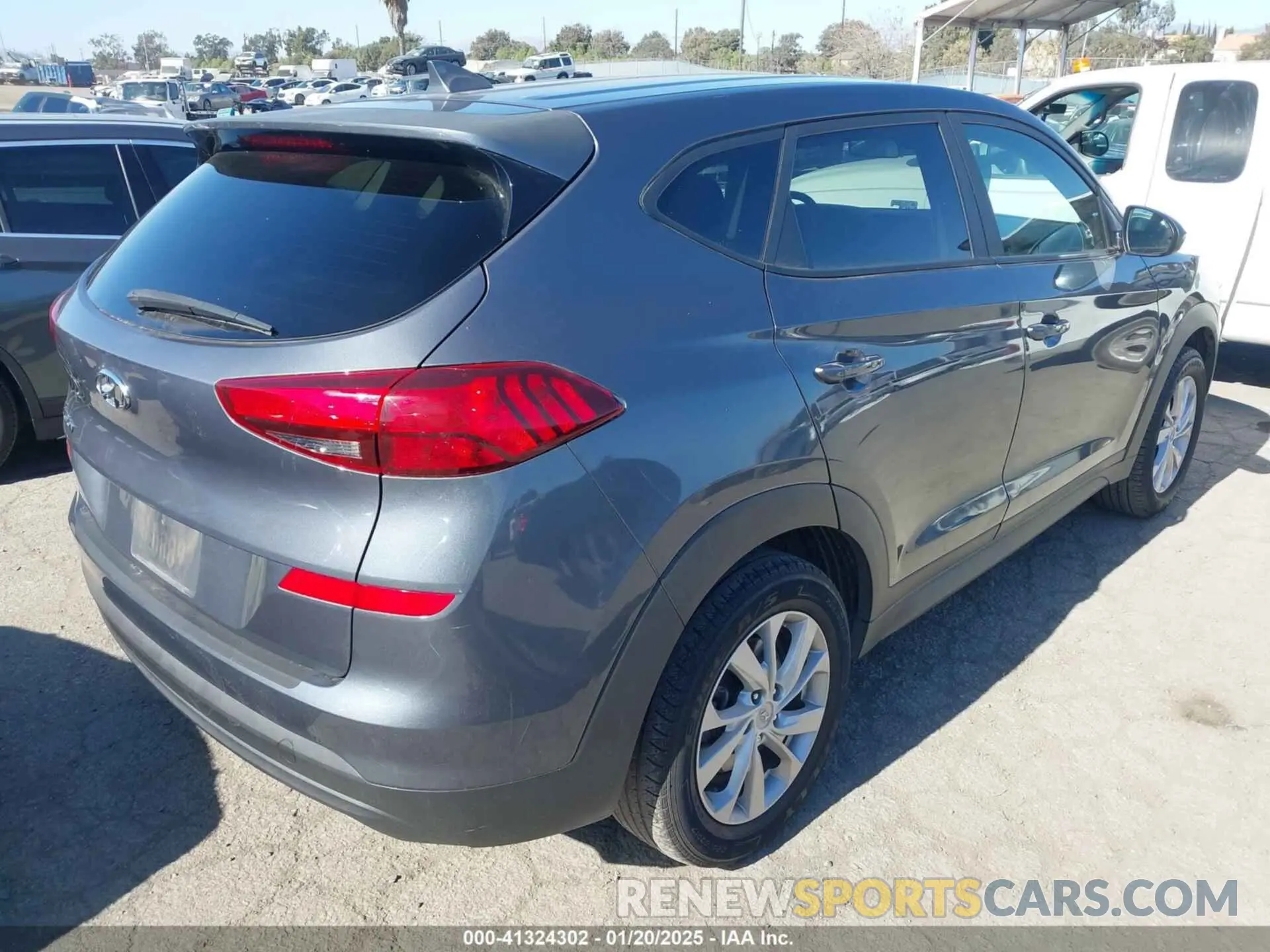 4 Photograph of a damaged car KM8J23A47KU993859 HYUNDAI TUCSON 2019
