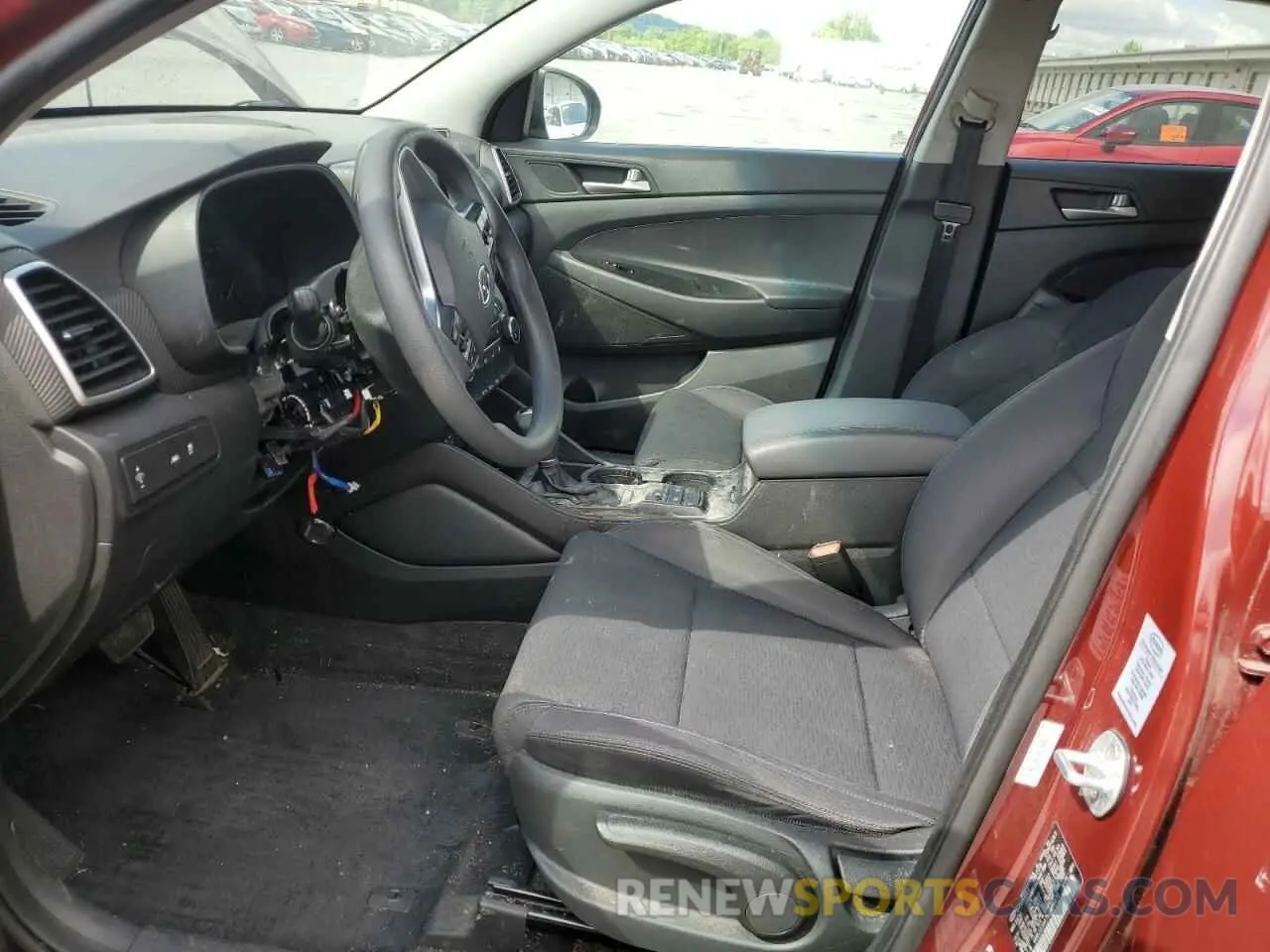 7 Photograph of a damaged car KM8J23A47KU996471 HYUNDAI TUCSON 2019