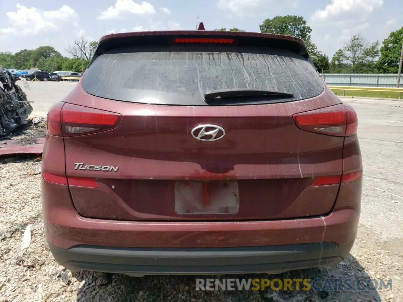 6 Photograph of a damaged car KM8J23A48KU001485 HYUNDAI TUCSON 2019