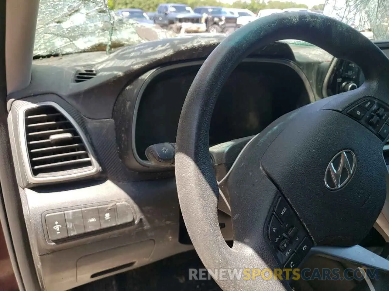 9 Photograph of a damaged car KM8J23A48KU001485 HYUNDAI TUCSON 2019