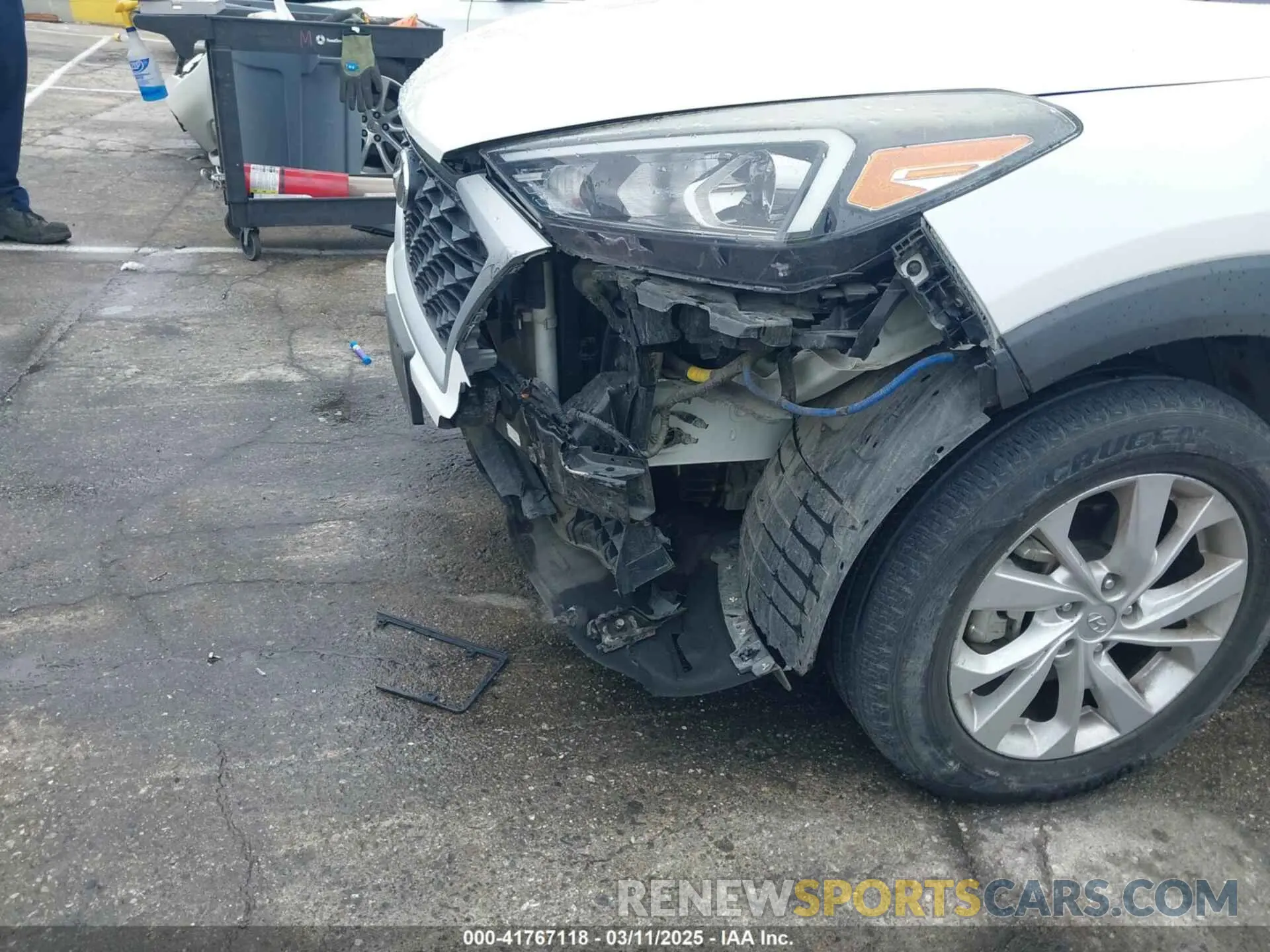 6 Photograph of a damaged car KM8J23A48KU026984 HYUNDAI TUCSON 2019