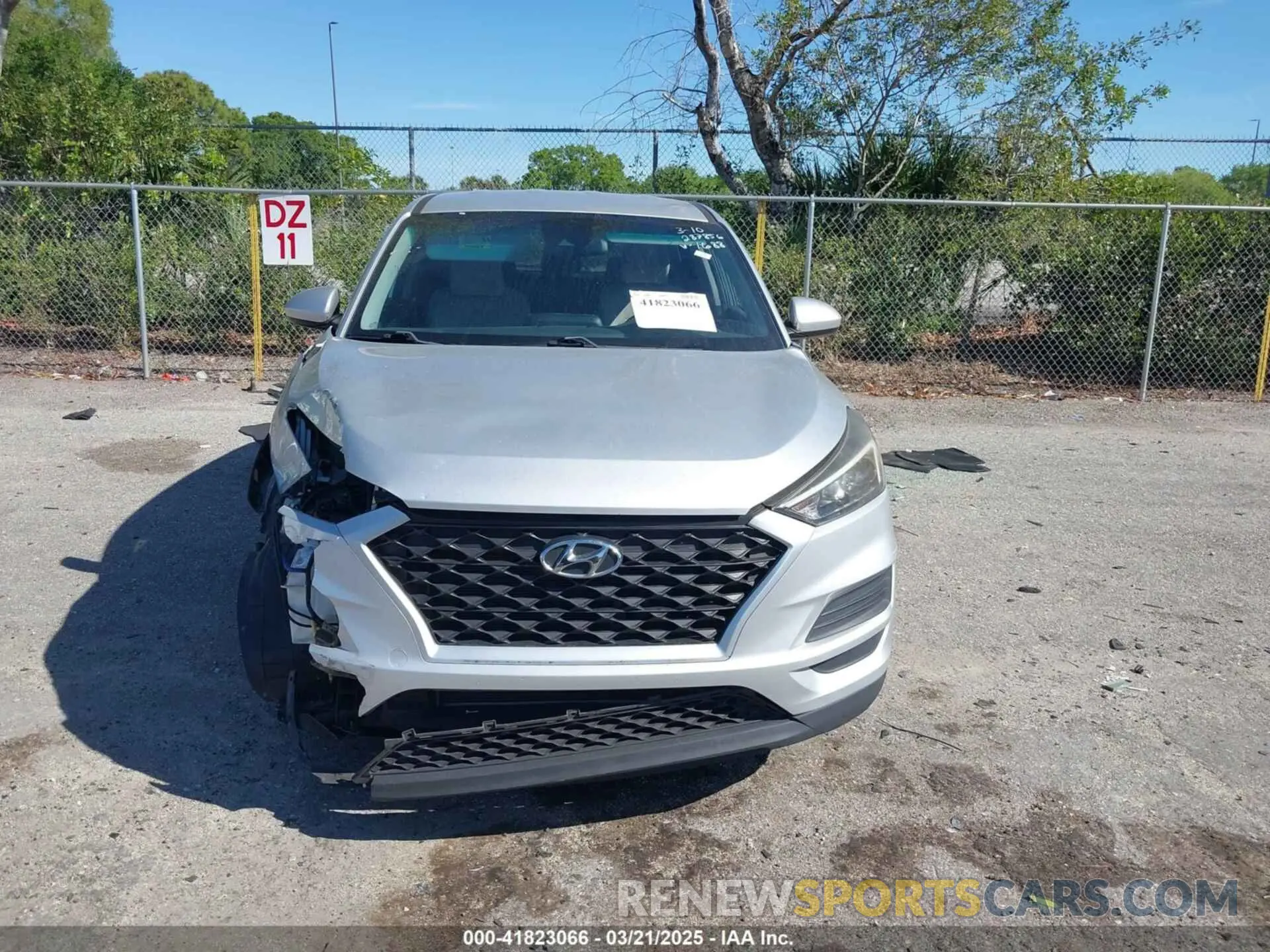 13 Photograph of a damaged car KM8J23A48KU051688 HYUNDAI TUCSON 2019