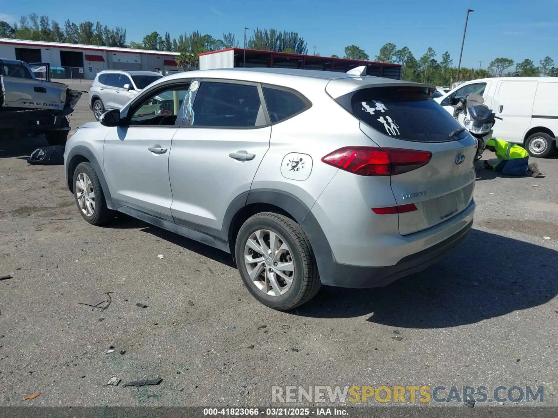 3 Photograph of a damaged car KM8J23A48KU051688 HYUNDAI TUCSON 2019