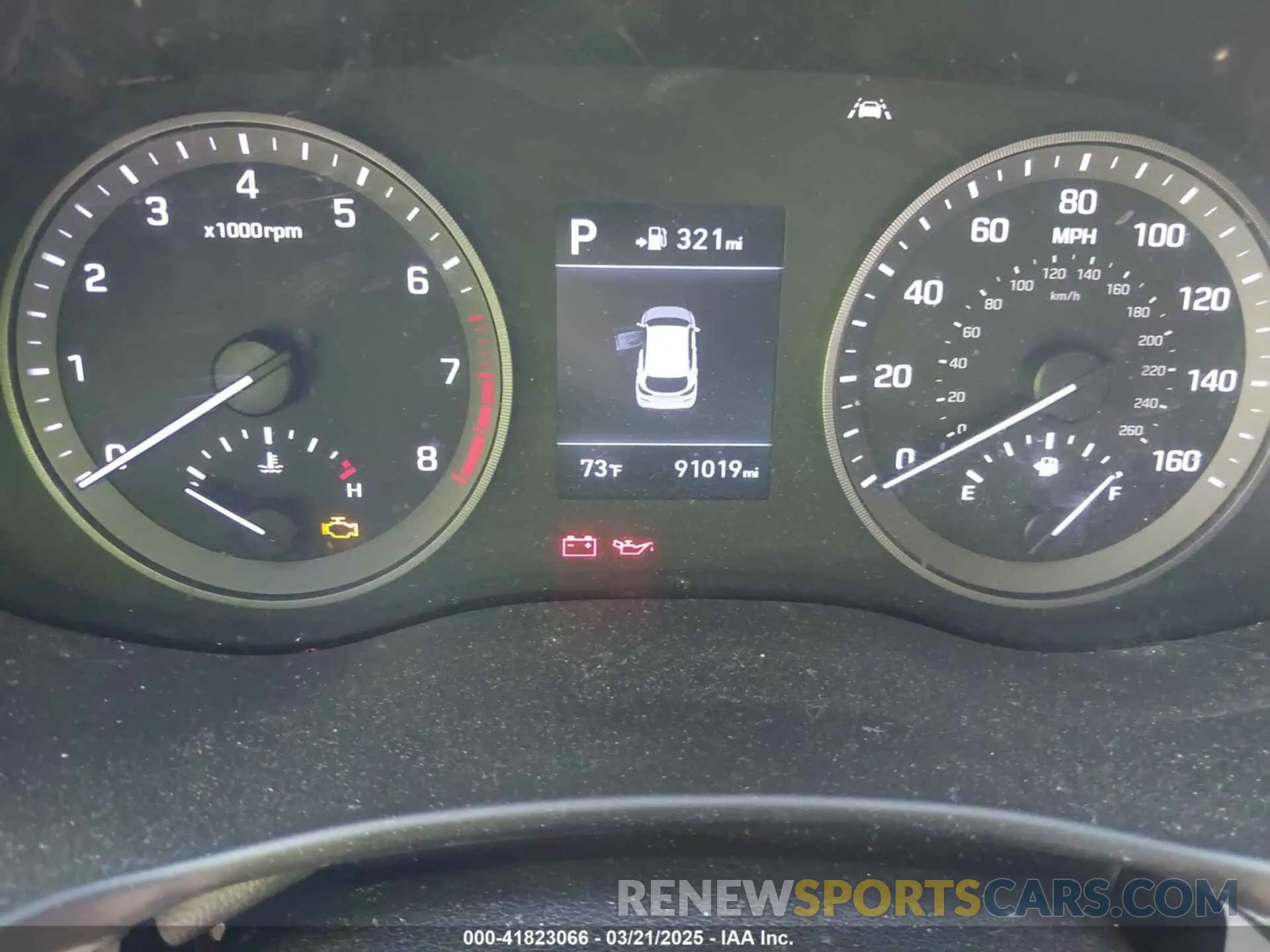 7 Photograph of a damaged car KM8J23A48KU051688 HYUNDAI TUCSON 2019
