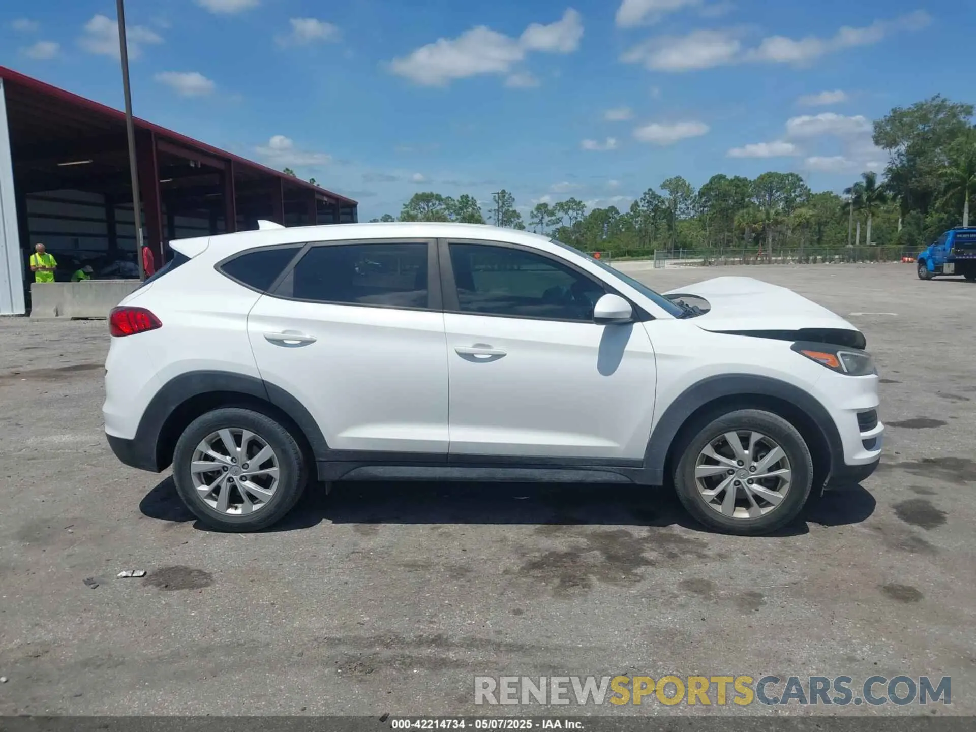 13 Photograph of a damaged car KM8J23A48KU055515 HYUNDAI TUCSON 2019