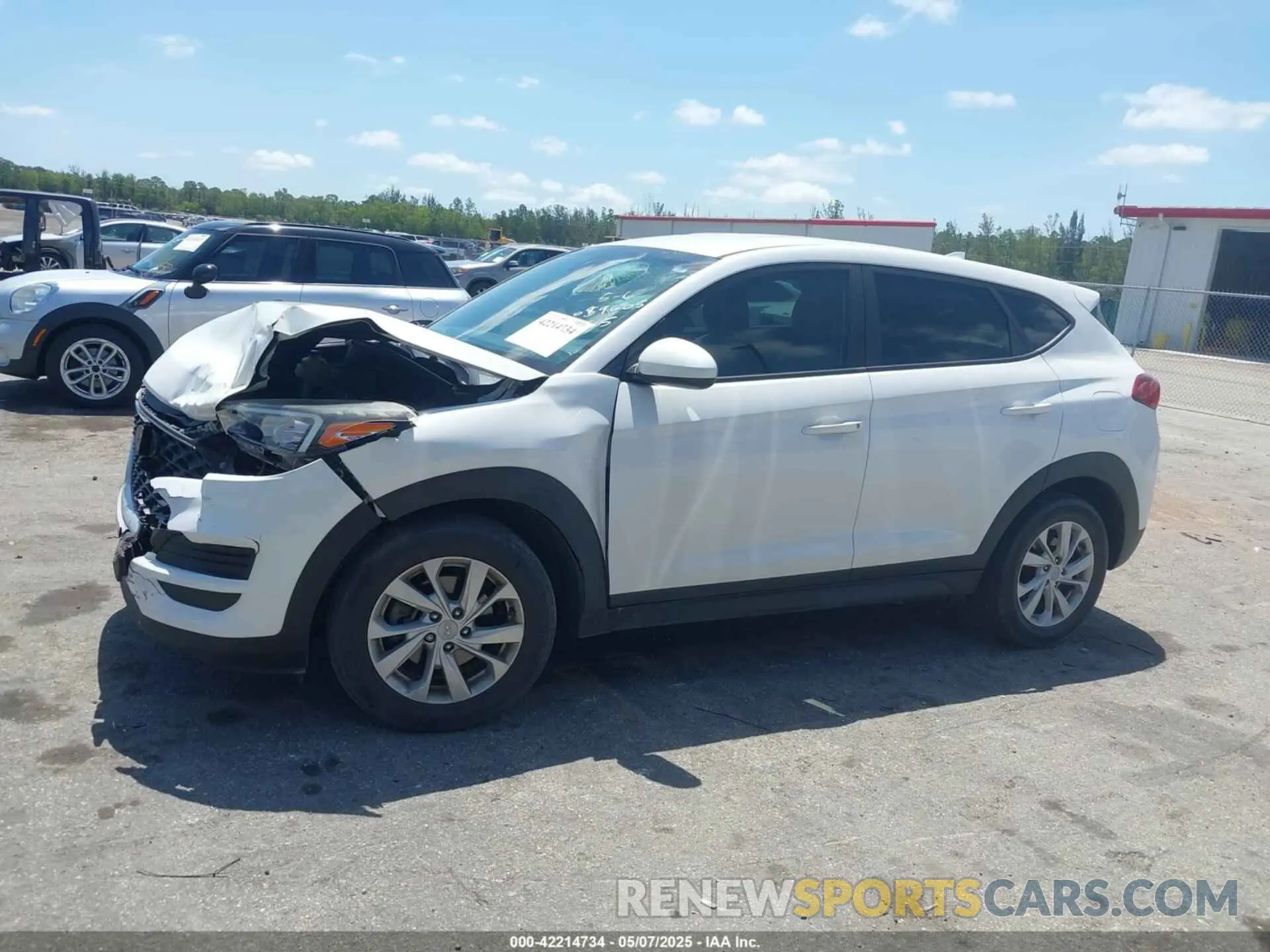 14 Photograph of a damaged car KM8J23A48KU055515 HYUNDAI TUCSON 2019