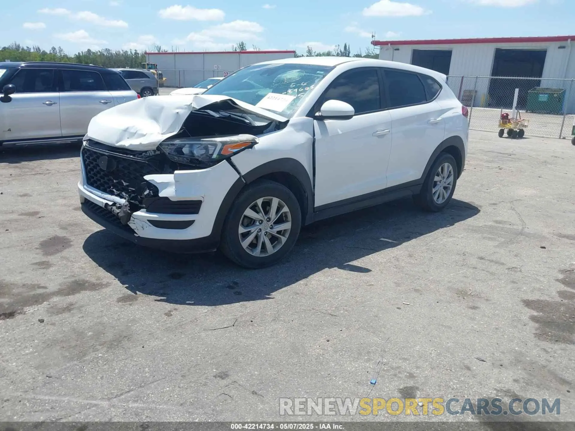 2 Photograph of a damaged car KM8J23A48KU055515 HYUNDAI TUCSON 2019