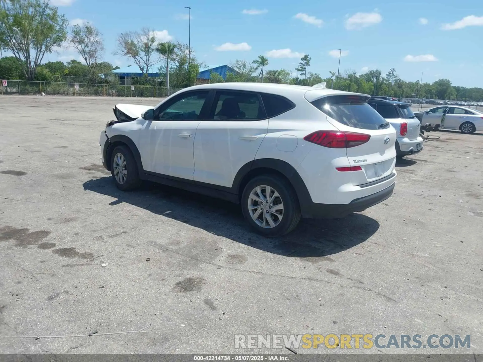 3 Photograph of a damaged car KM8J23A48KU055515 HYUNDAI TUCSON 2019