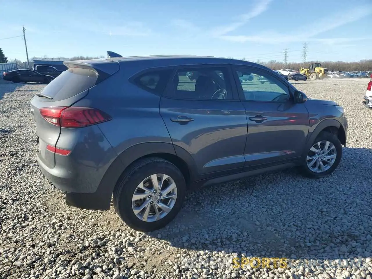 3 Photograph of a damaged car KM8J23A48KU071407 HYUNDAI TUCSON 2019