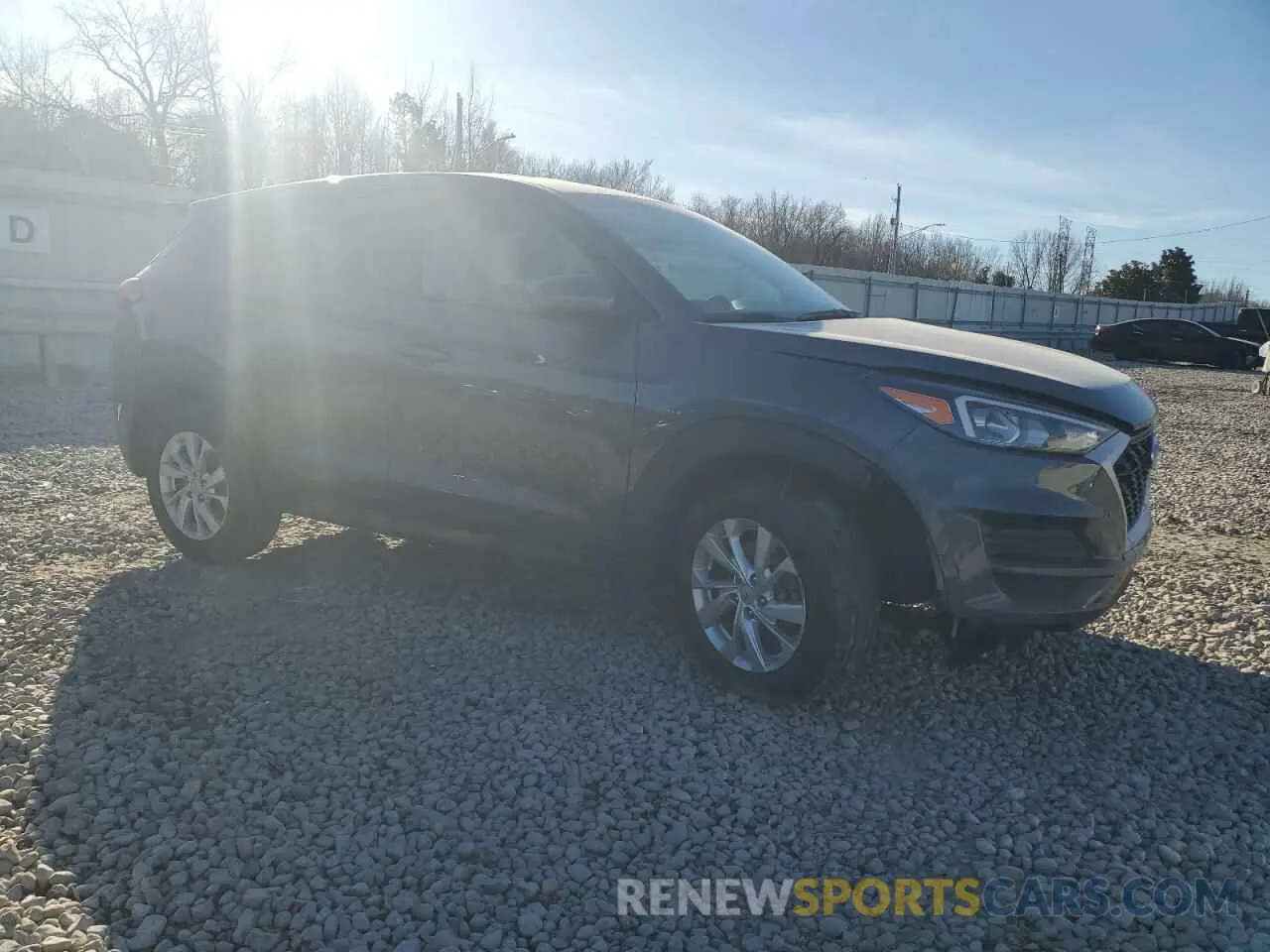 4 Photograph of a damaged car KM8J23A48KU071407 HYUNDAI TUCSON 2019