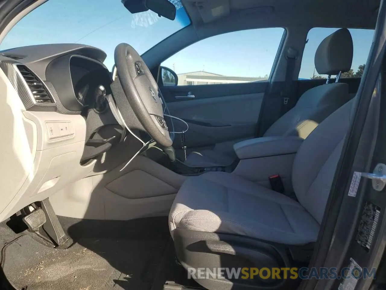 7 Photograph of a damaged car KM8J23A48KU071407 HYUNDAI TUCSON 2019