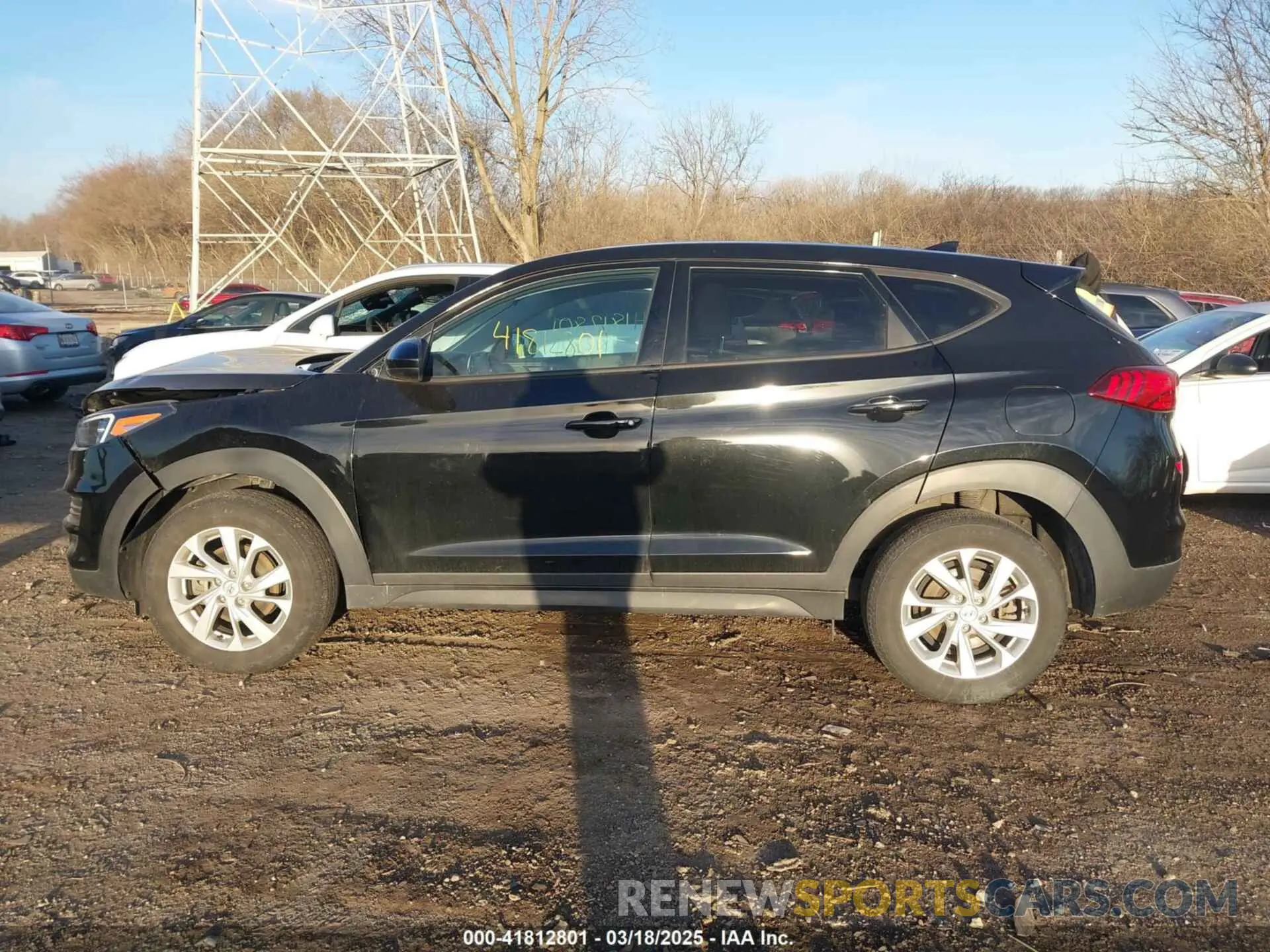 14 Photograph of a damaged car KM8J23A48KU874184 HYUNDAI TUCSON 2019