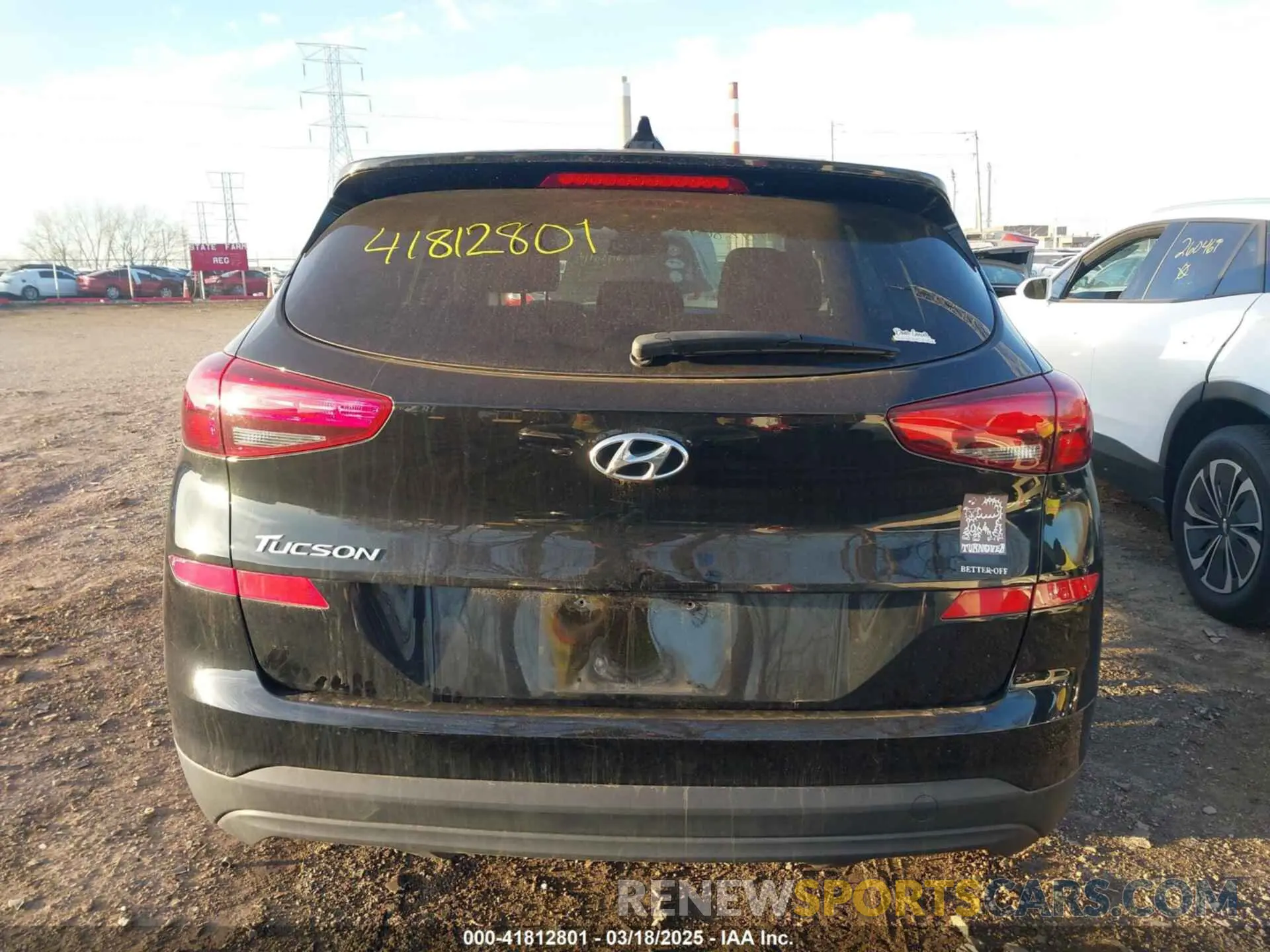 16 Photograph of a damaged car KM8J23A48KU874184 HYUNDAI TUCSON 2019