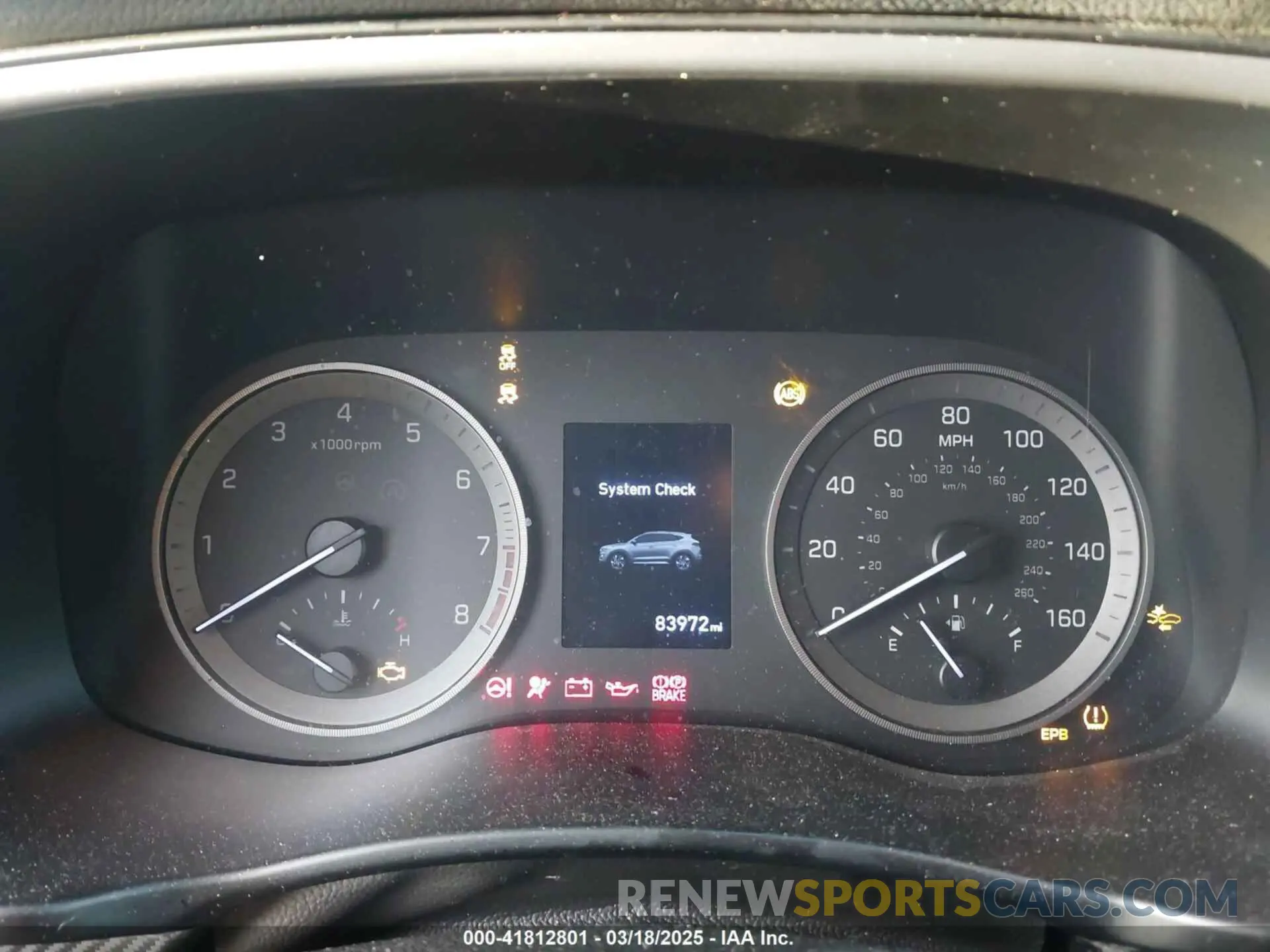 7 Photograph of a damaged car KM8J23A48KU874184 HYUNDAI TUCSON 2019