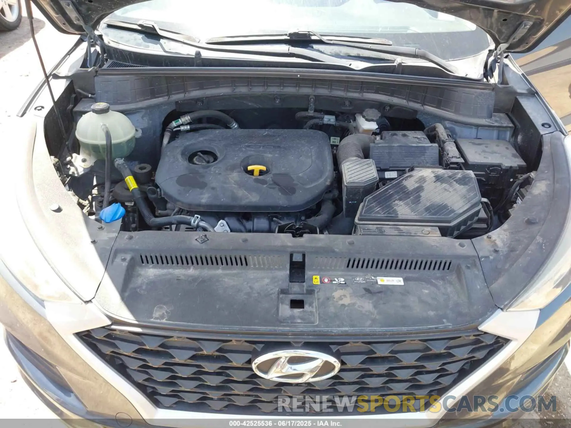 10 Photograph of a damaged car KM8J23A48KU894113 HYUNDAI TUCSON 2019