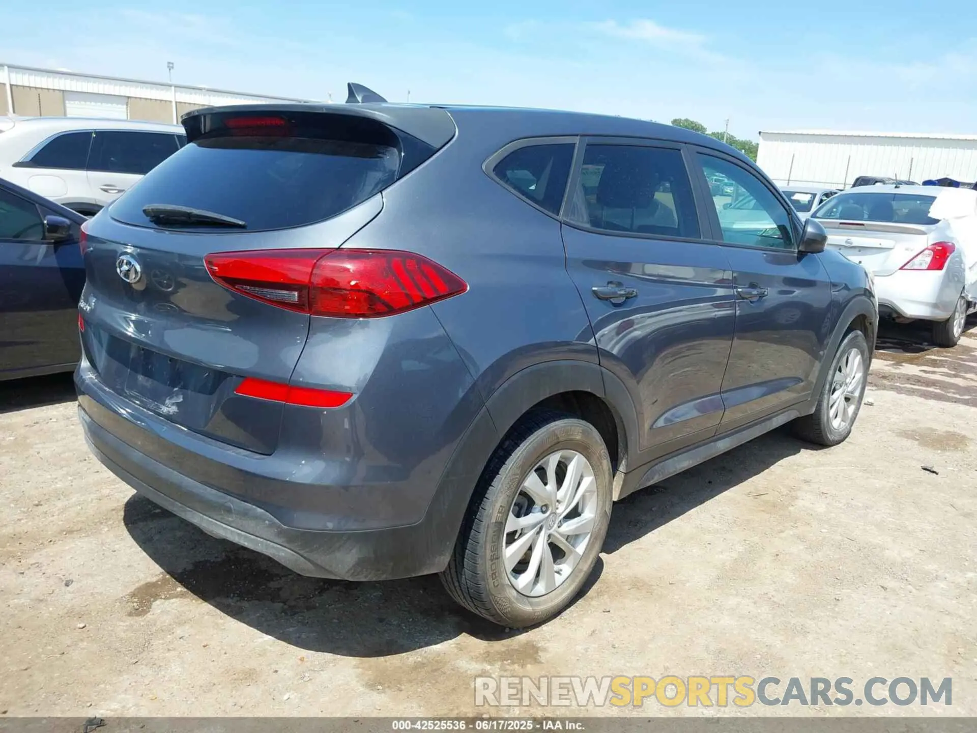 4 Photograph of a damaged car KM8J23A48KU894113 HYUNDAI TUCSON 2019