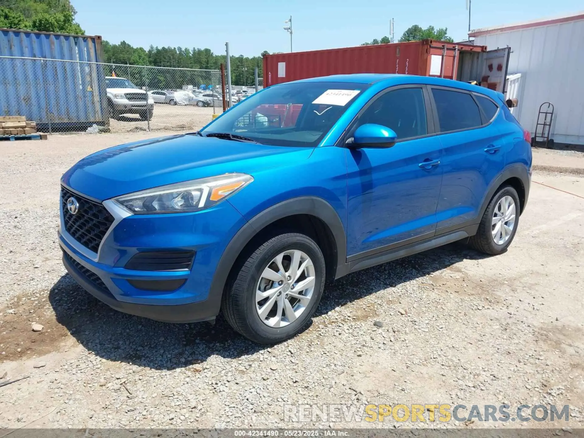 2 Photograph of a damaged car KM8J23A48KU894712 HYUNDAI TUCSON 2019