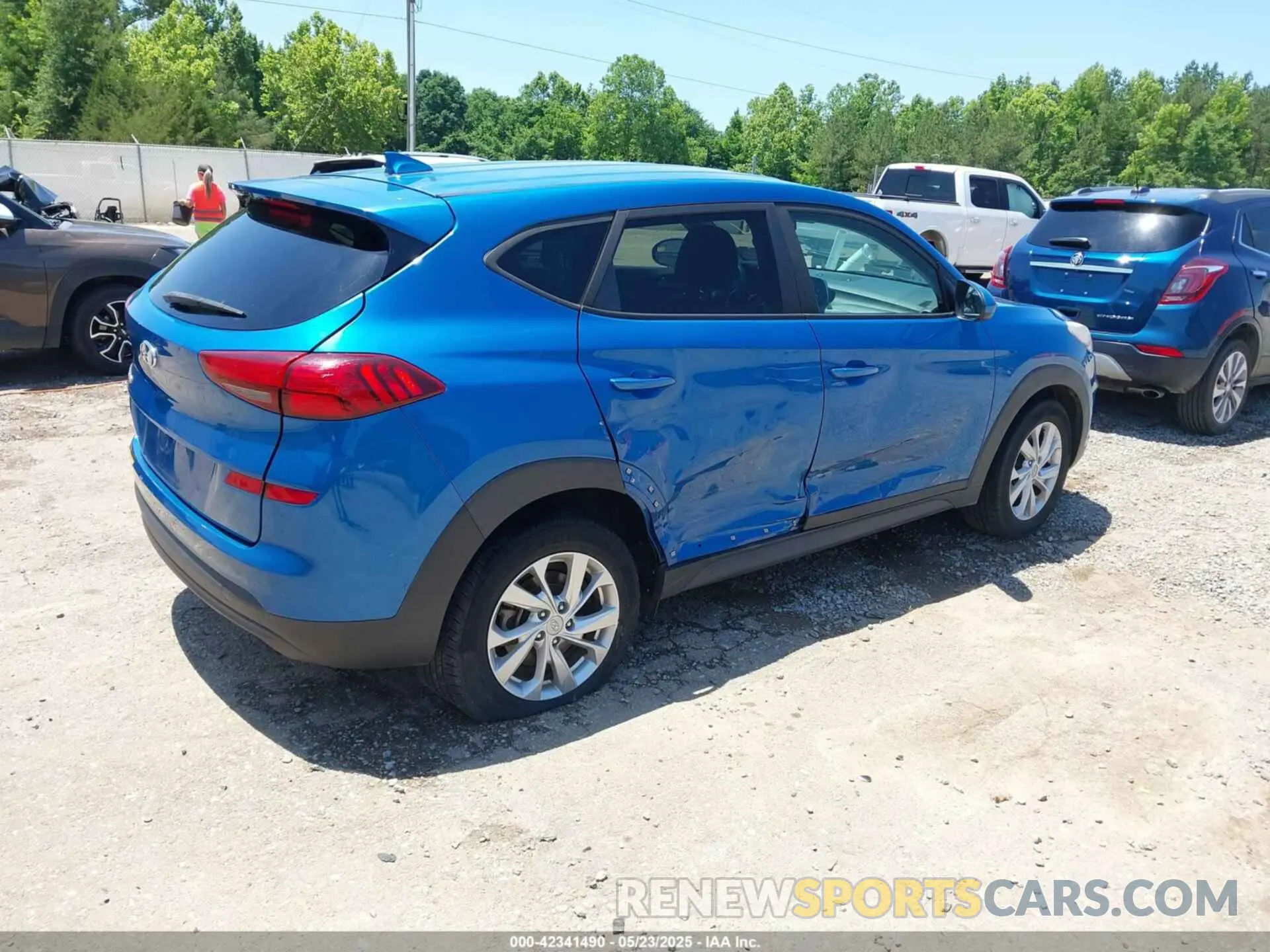 4 Photograph of a damaged car KM8J23A48KU894712 HYUNDAI TUCSON 2019