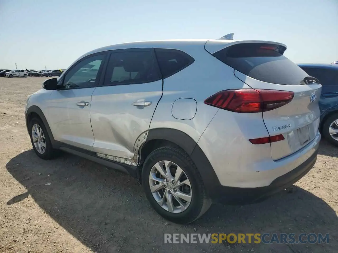 2 Photograph of a damaged car KM8J23A48KU898873 HYUNDAI TUCSON 2019