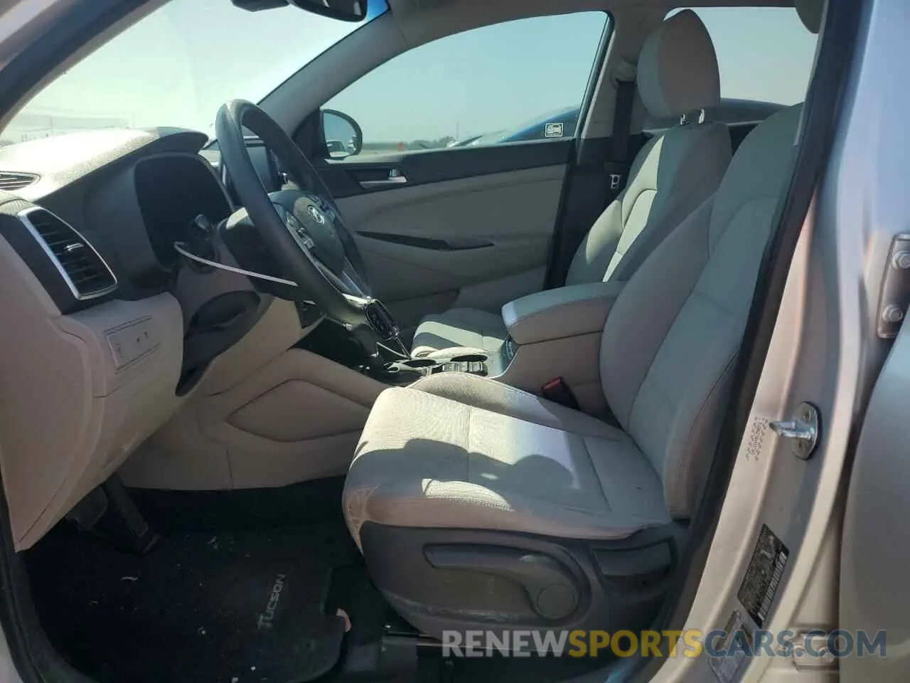 7 Photograph of a damaged car KM8J23A48KU898873 HYUNDAI TUCSON 2019