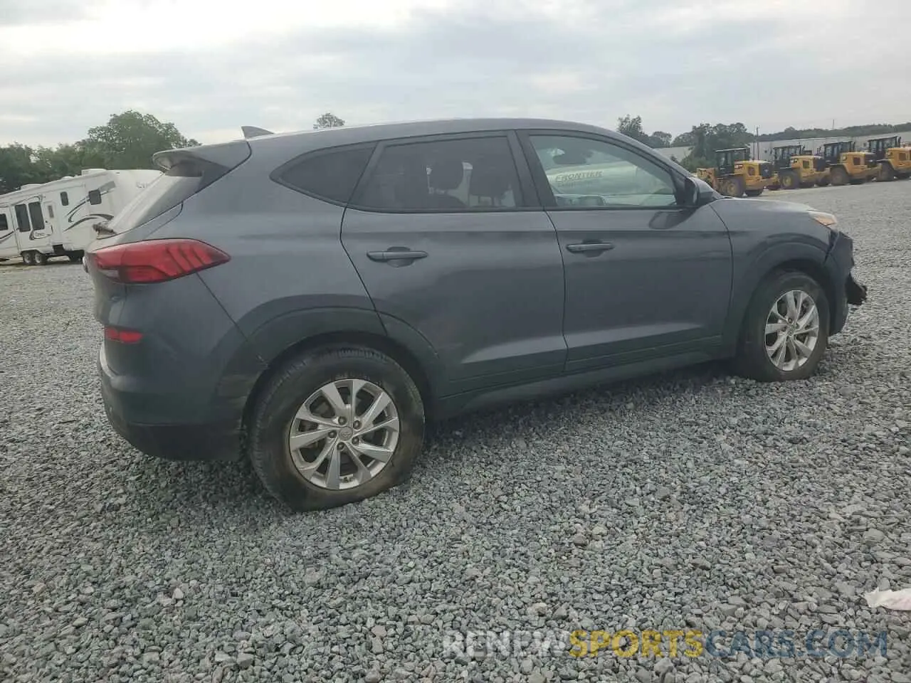3 Photograph of a damaged car KM8J23A48KU916014 HYUNDAI TUCSON 2019