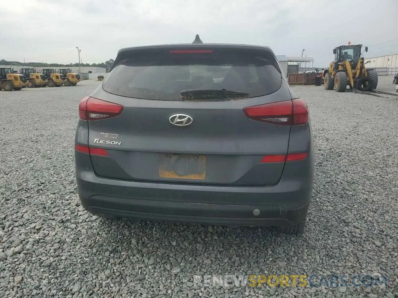 6 Photograph of a damaged car KM8J23A48KU916014 HYUNDAI TUCSON 2019