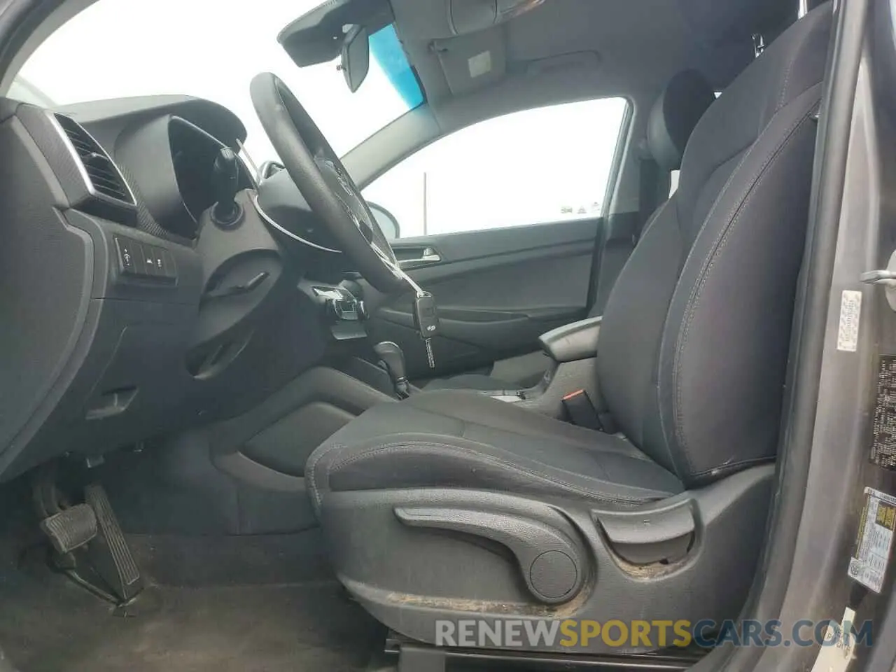 7 Photograph of a damaged car KM8J23A48KU916014 HYUNDAI TUCSON 2019