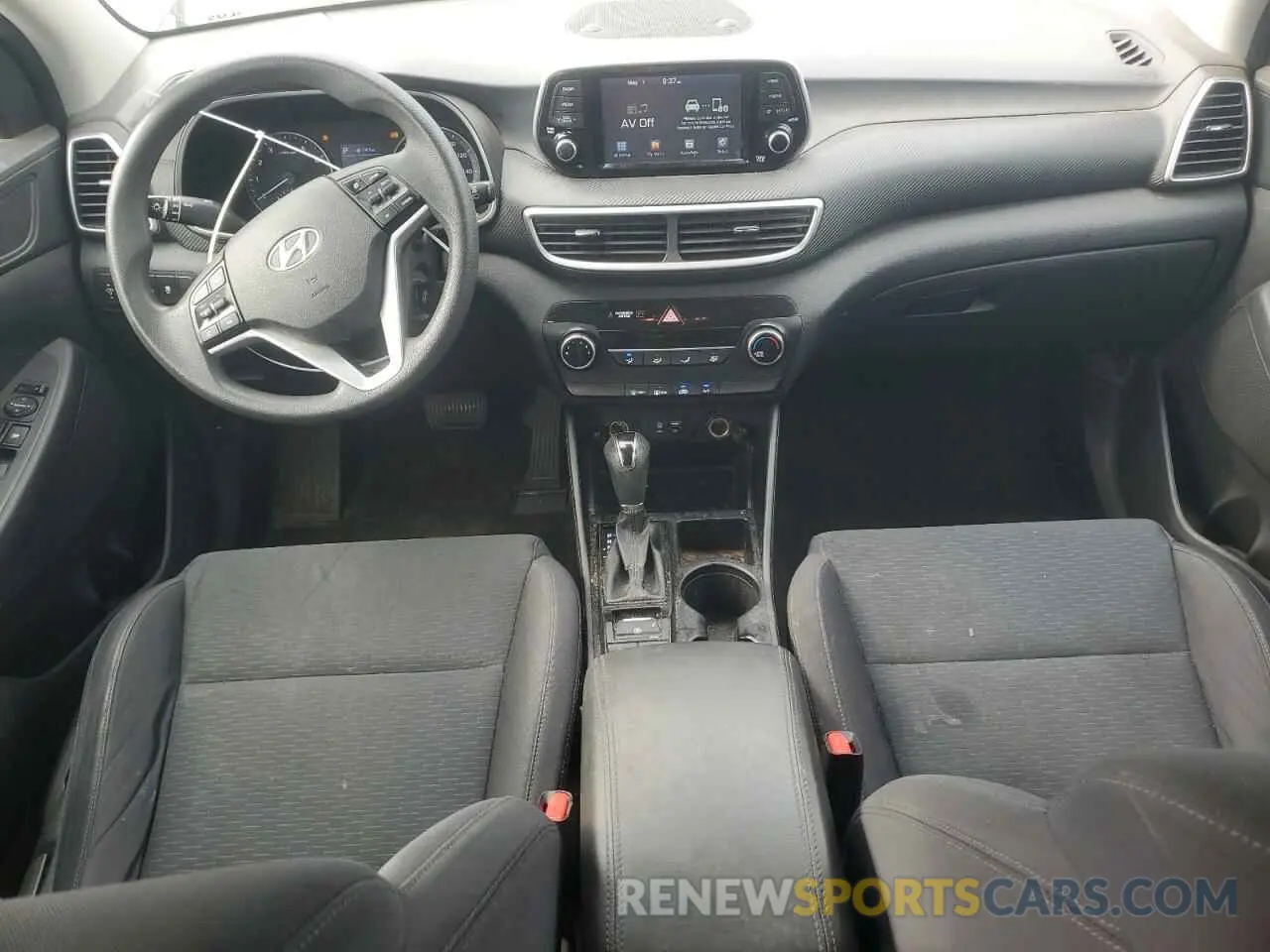 8 Photograph of a damaged car KM8J23A48KU916014 HYUNDAI TUCSON 2019