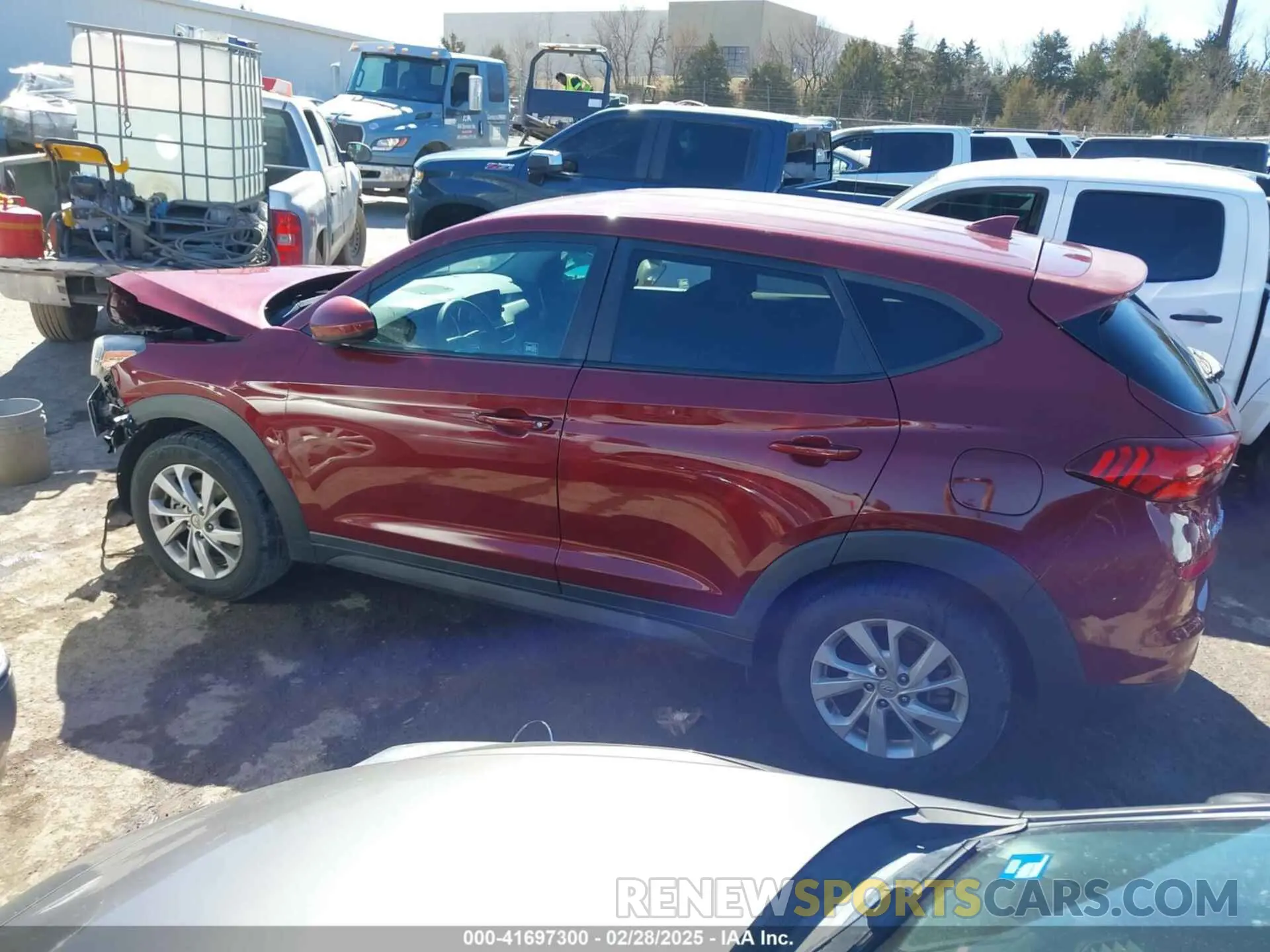 15 Photograph of a damaged car KM8J23A48KU924615 HYUNDAI TUCSON 2019
