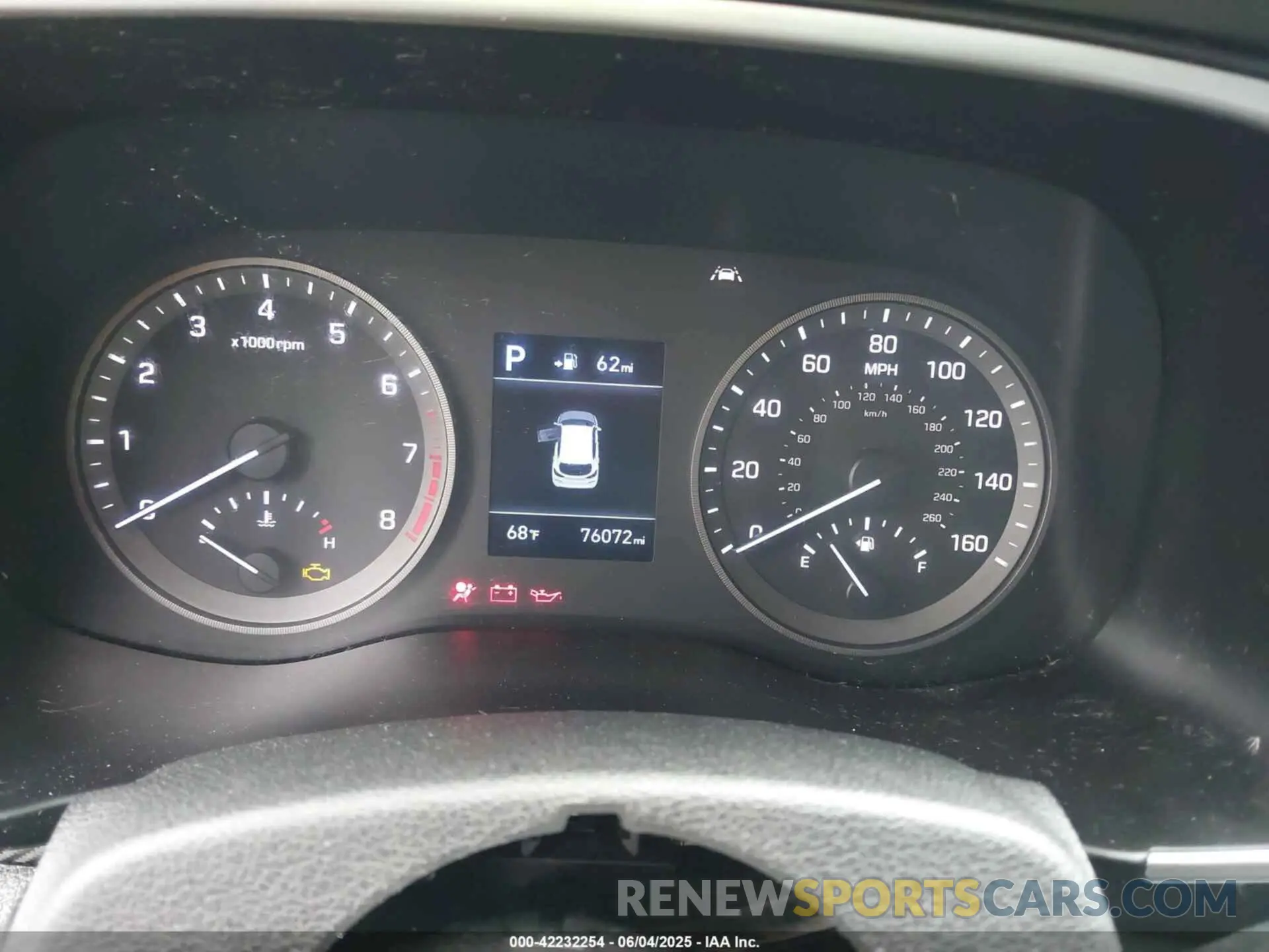 7 Photograph of a damaged car KM8J23A48KU942127 HYUNDAI TUCSON 2019
