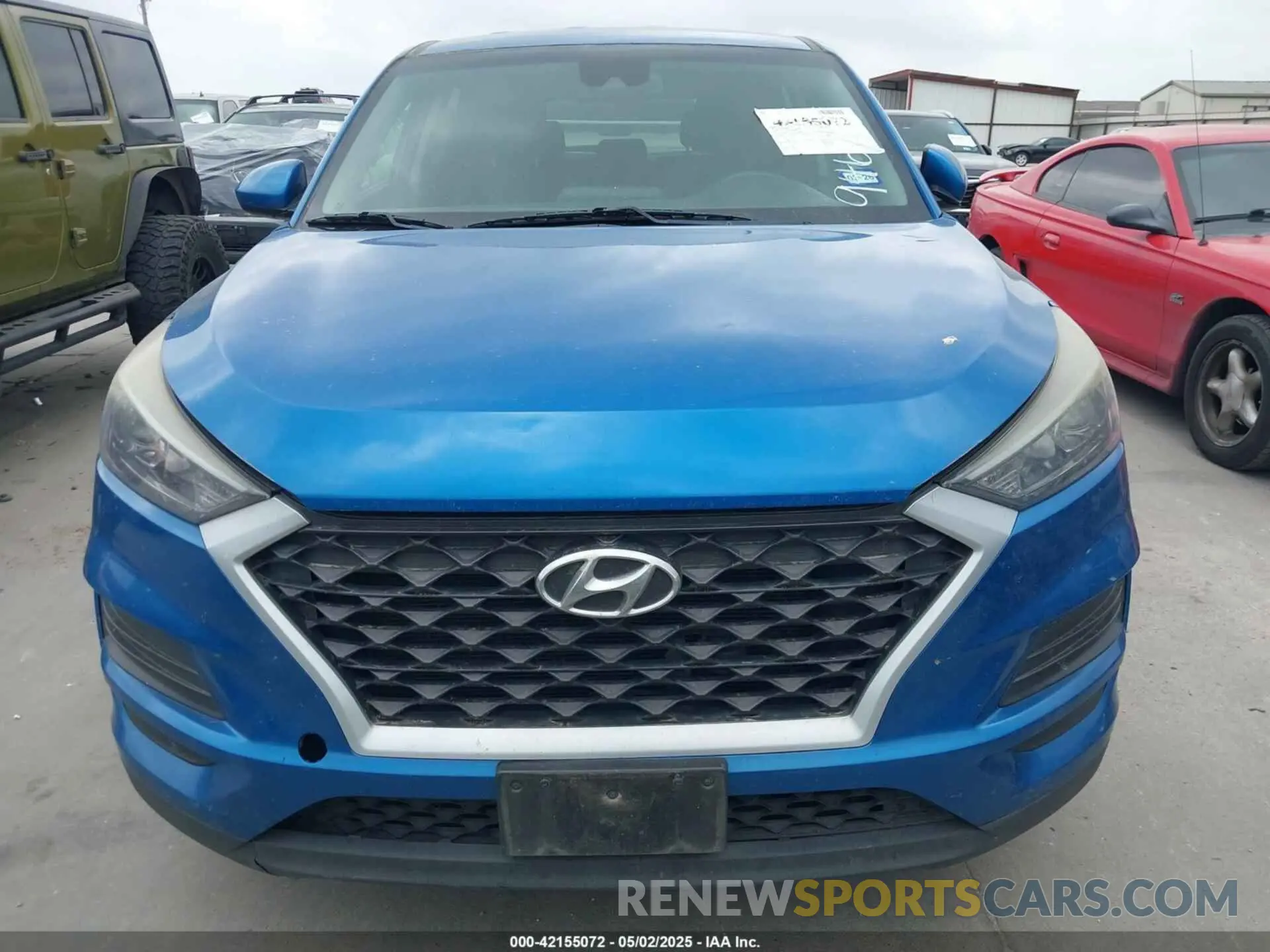 11 Photograph of a damaged car KM8J23A48KU946761 HYUNDAI TUCSON 2019