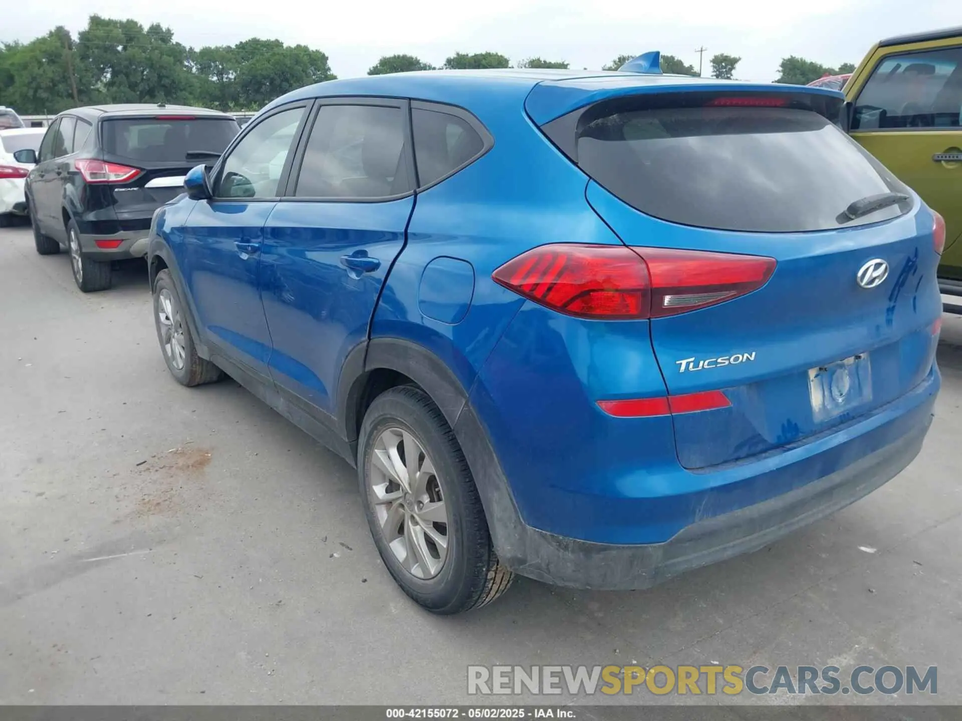 3 Photograph of a damaged car KM8J23A48KU946761 HYUNDAI TUCSON 2019