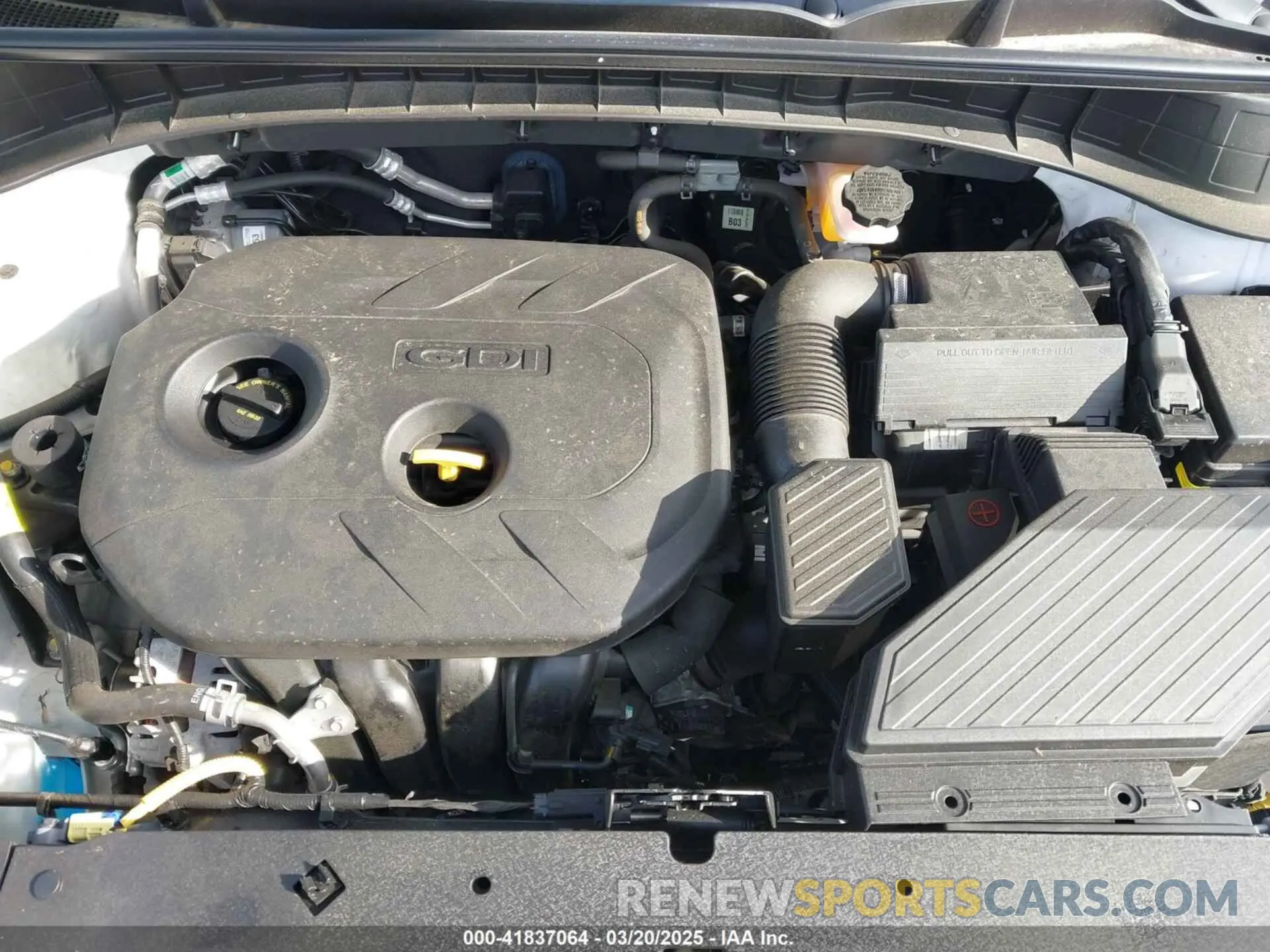 10 Photograph of a damaged car KM8J23A49KU021342 HYUNDAI TUCSON 2019