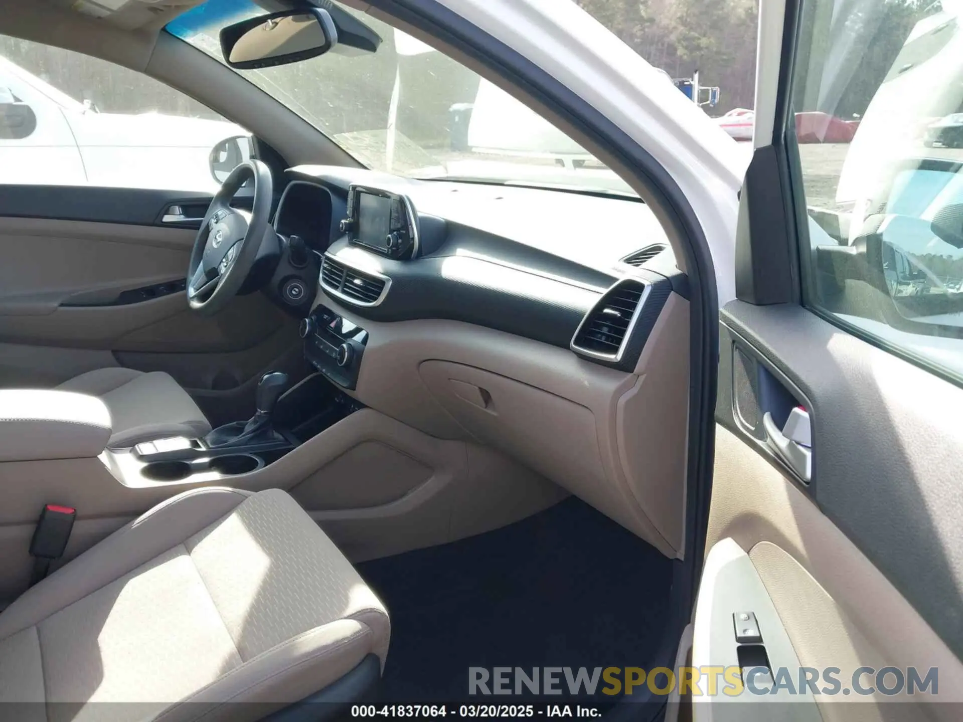 5 Photograph of a damaged car KM8J23A49KU021342 HYUNDAI TUCSON 2019