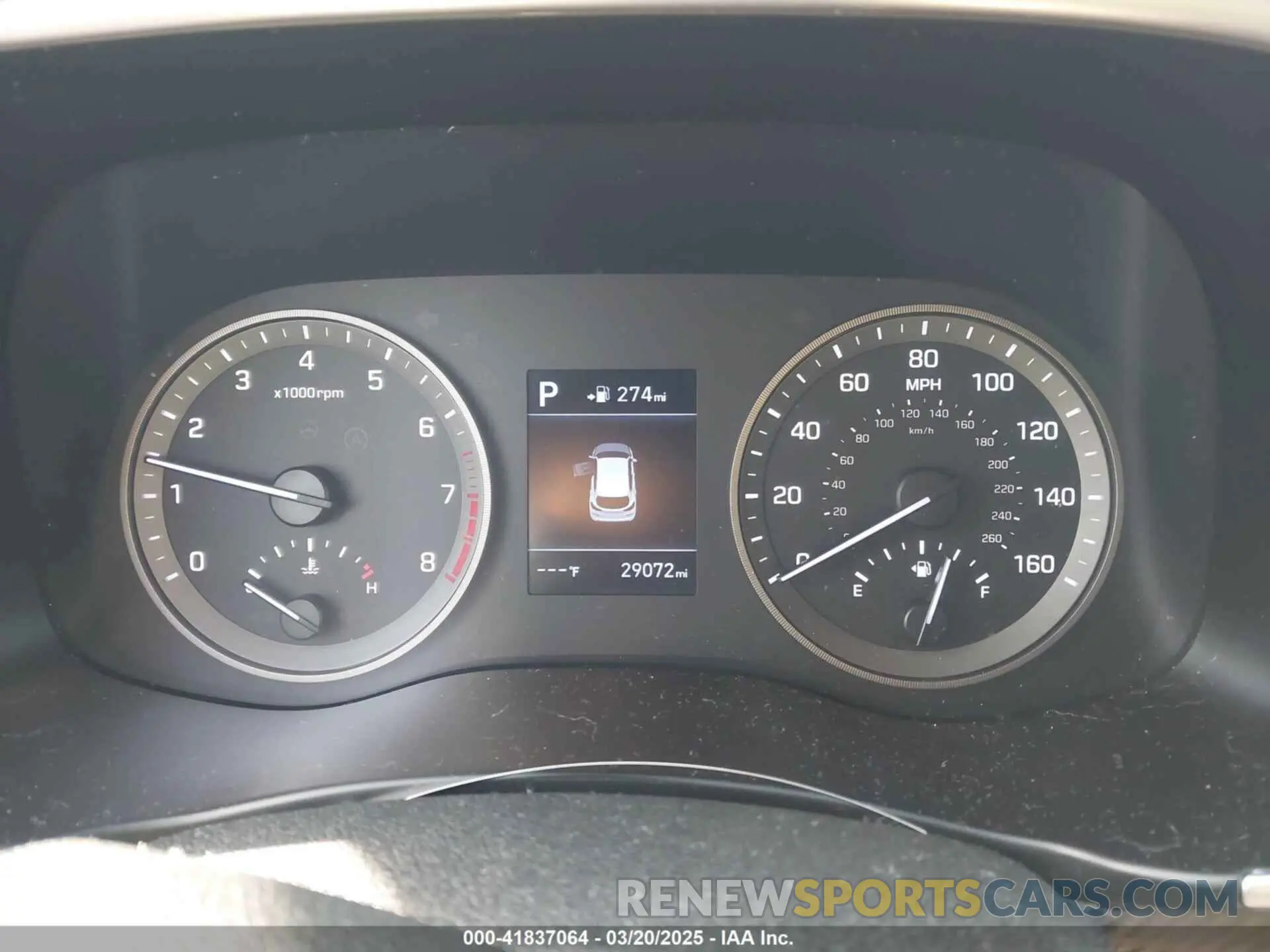 7 Photograph of a damaged car KM8J23A49KU021342 HYUNDAI TUCSON 2019