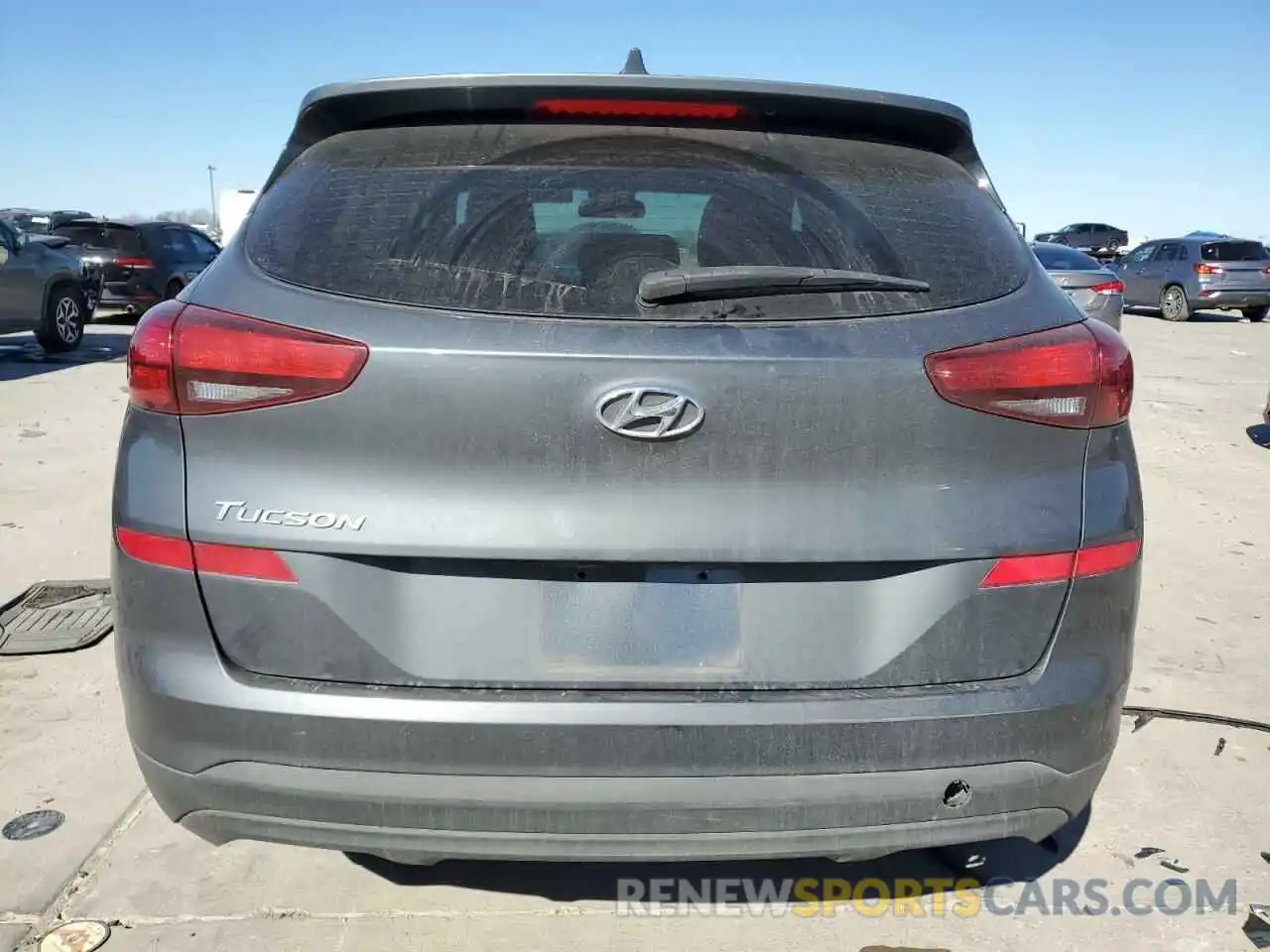 6 Photograph of a damaged car KM8J23A49KU840318 HYUNDAI TUCSON 2019