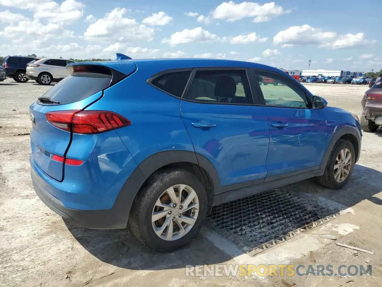 3 Photograph of a damaged car KM8J23A49KU845776 HYUNDAI TUCSON 2019