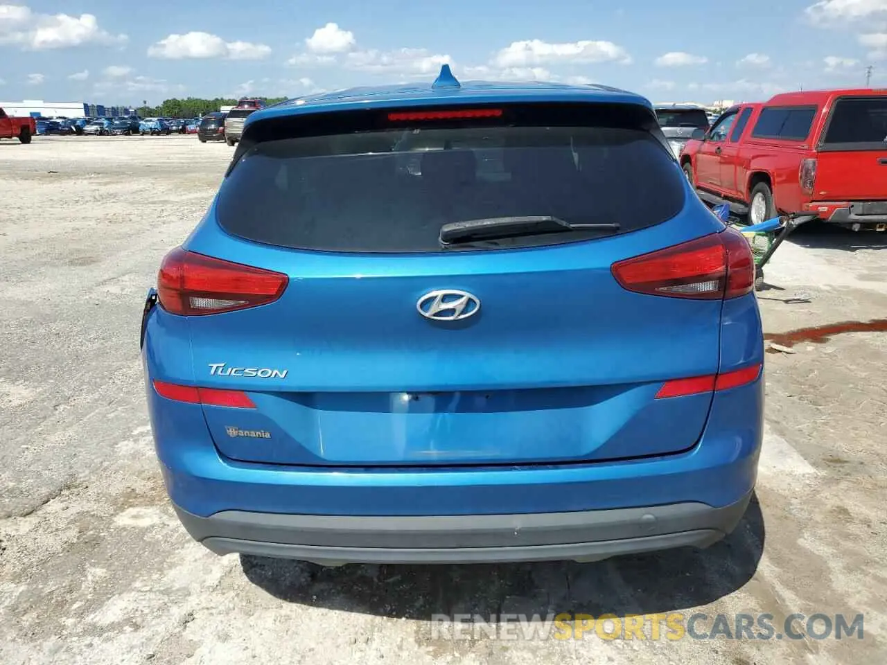 6 Photograph of a damaged car KM8J23A49KU845776 HYUNDAI TUCSON 2019