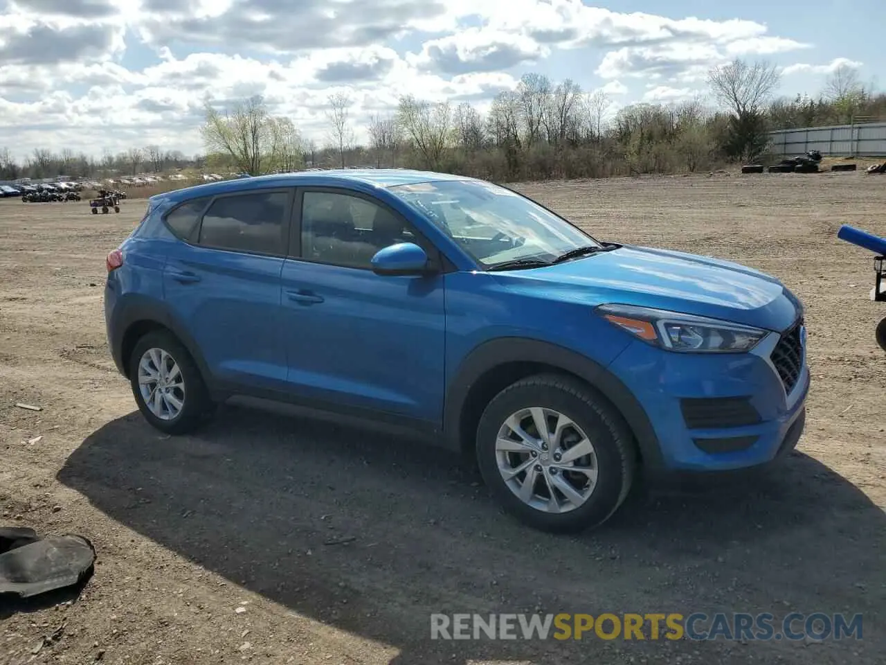 4 Photograph of a damaged car KM8J23A49KU887557 HYUNDAI TUCSON 2019