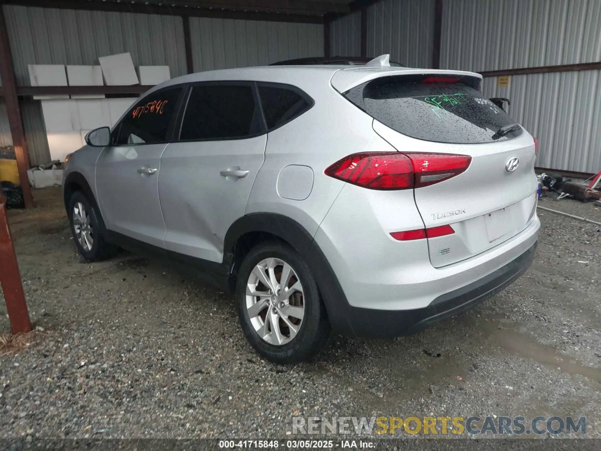 3 Photograph of a damaged car KM8J23A49KU891088 HYUNDAI TUCSON 2019