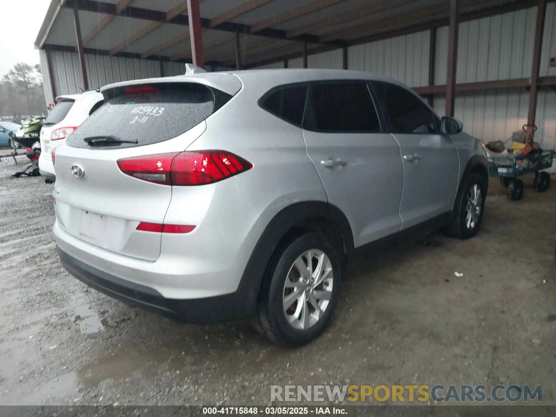 4 Photograph of a damaged car KM8J23A49KU891088 HYUNDAI TUCSON 2019