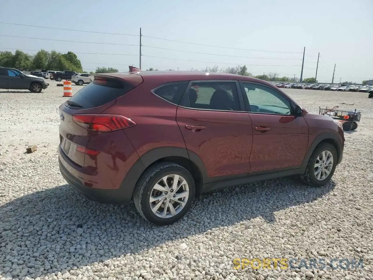 3 Photograph of a damaged car KM8J23A49KU923120 HYUNDAI TUCSON 2019