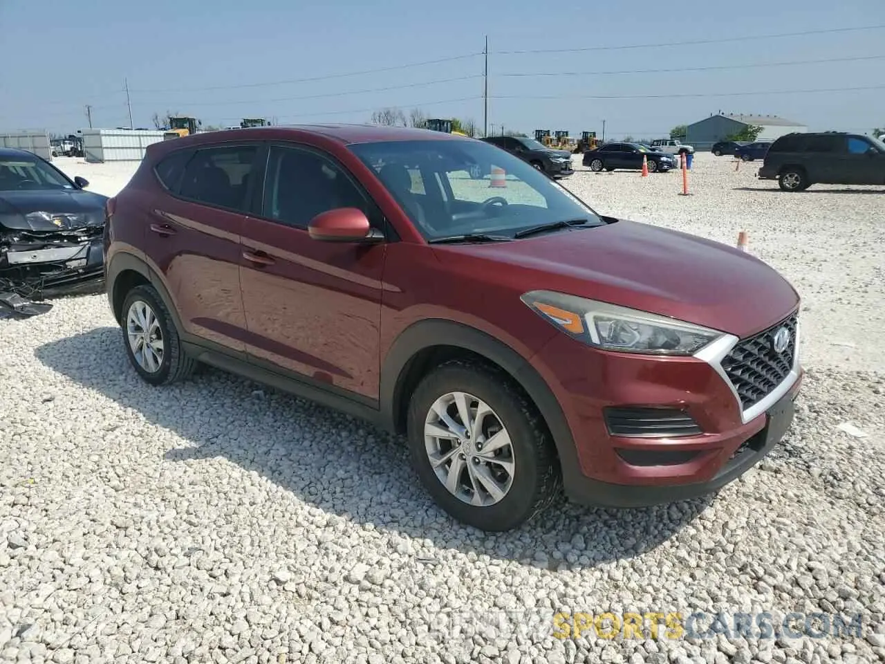 4 Photograph of a damaged car KM8J23A49KU923120 HYUNDAI TUCSON 2019