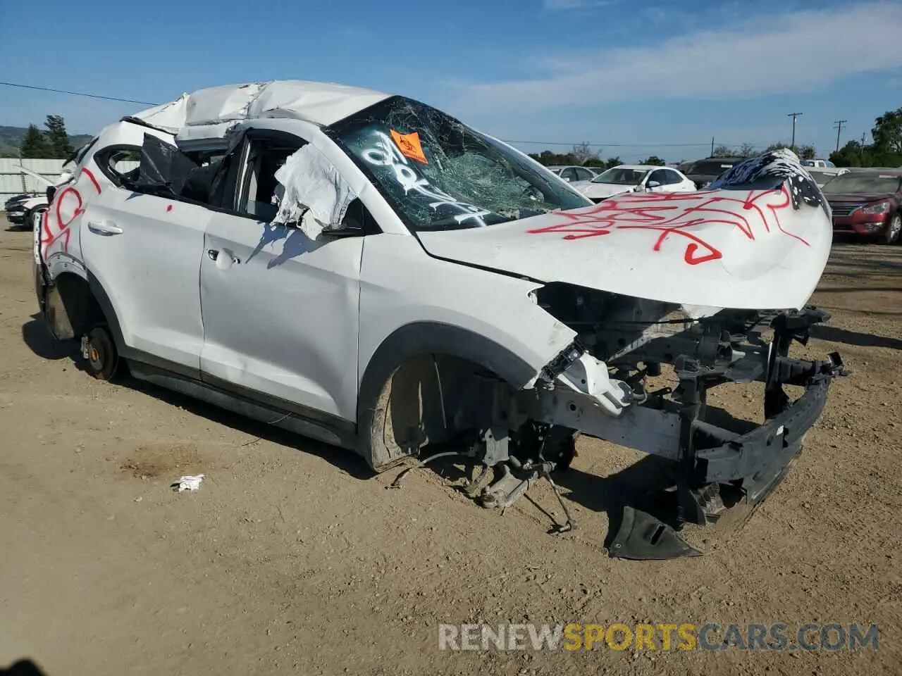 4 Photograph of a damaged car KM8J23A49KU935171 HYUNDAI TUCSON 2019