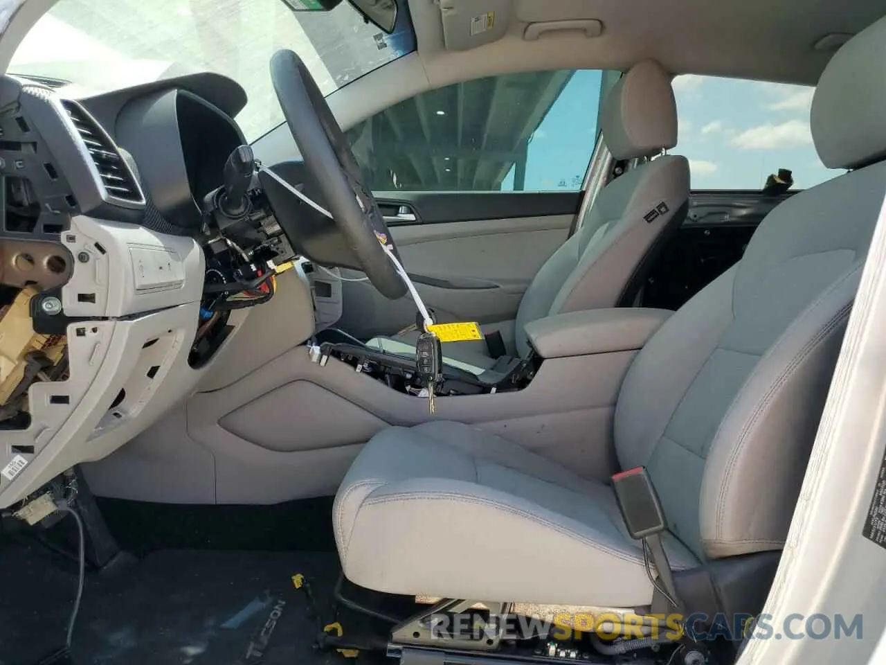 7 Photograph of a damaged car KM8J23A4XKU057931 HYUNDAI TUCSON 2019