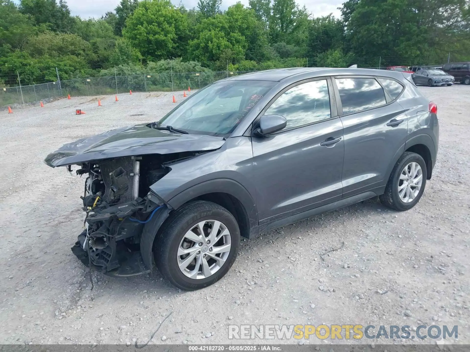 2 Photograph of a damaged car KM8J23A4XKU059307 HYUNDAI TUCSON 2019