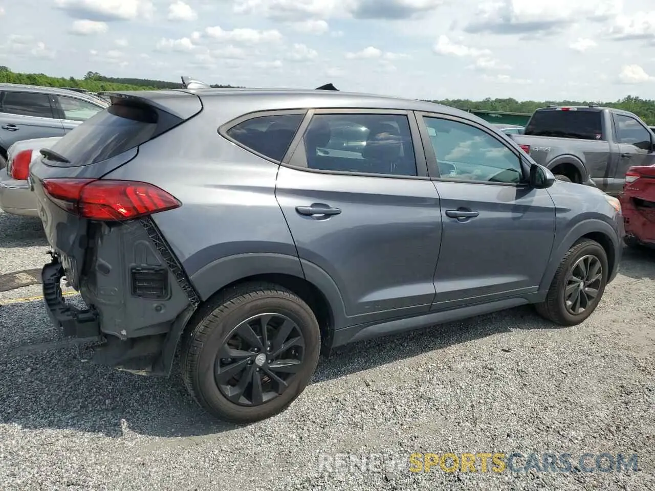 3 Photograph of a damaged car KM8J23A4XKU918377 HYUNDAI TUCSON 2019