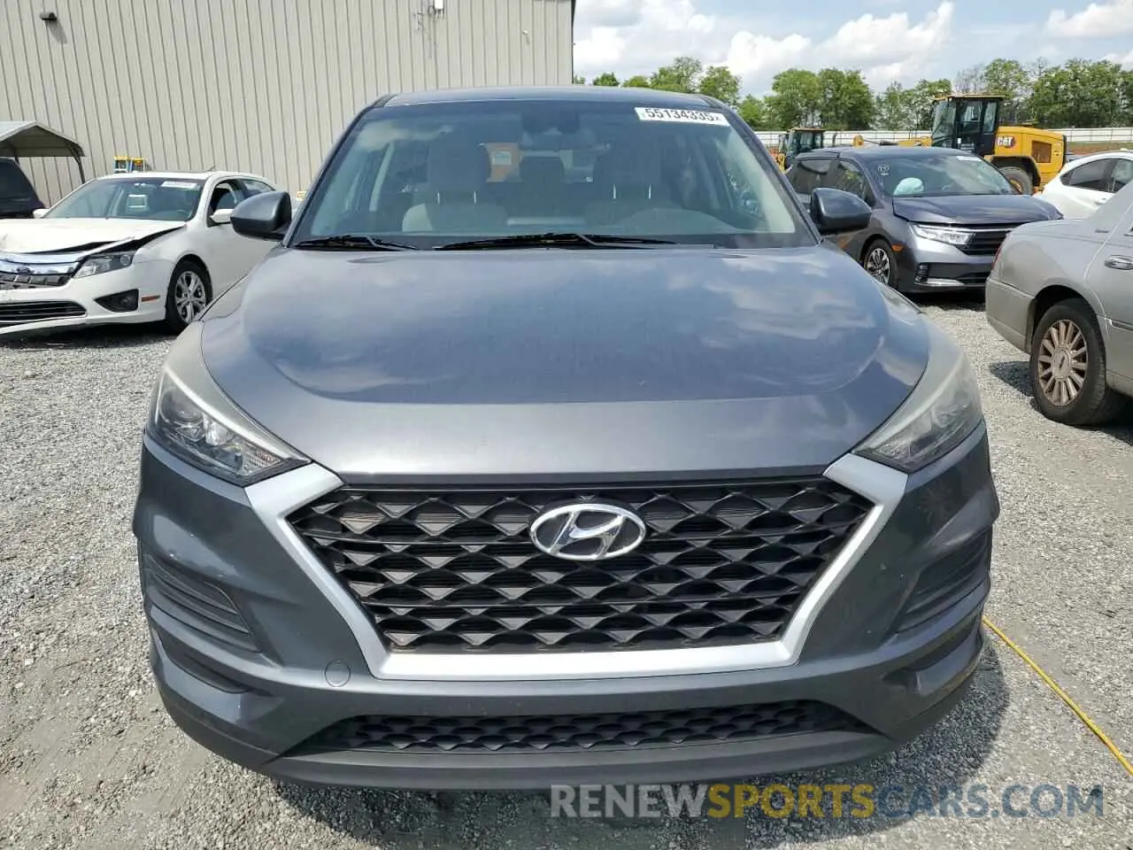 5 Photograph of a damaged car KM8J23A4XKU918377 HYUNDAI TUCSON 2019