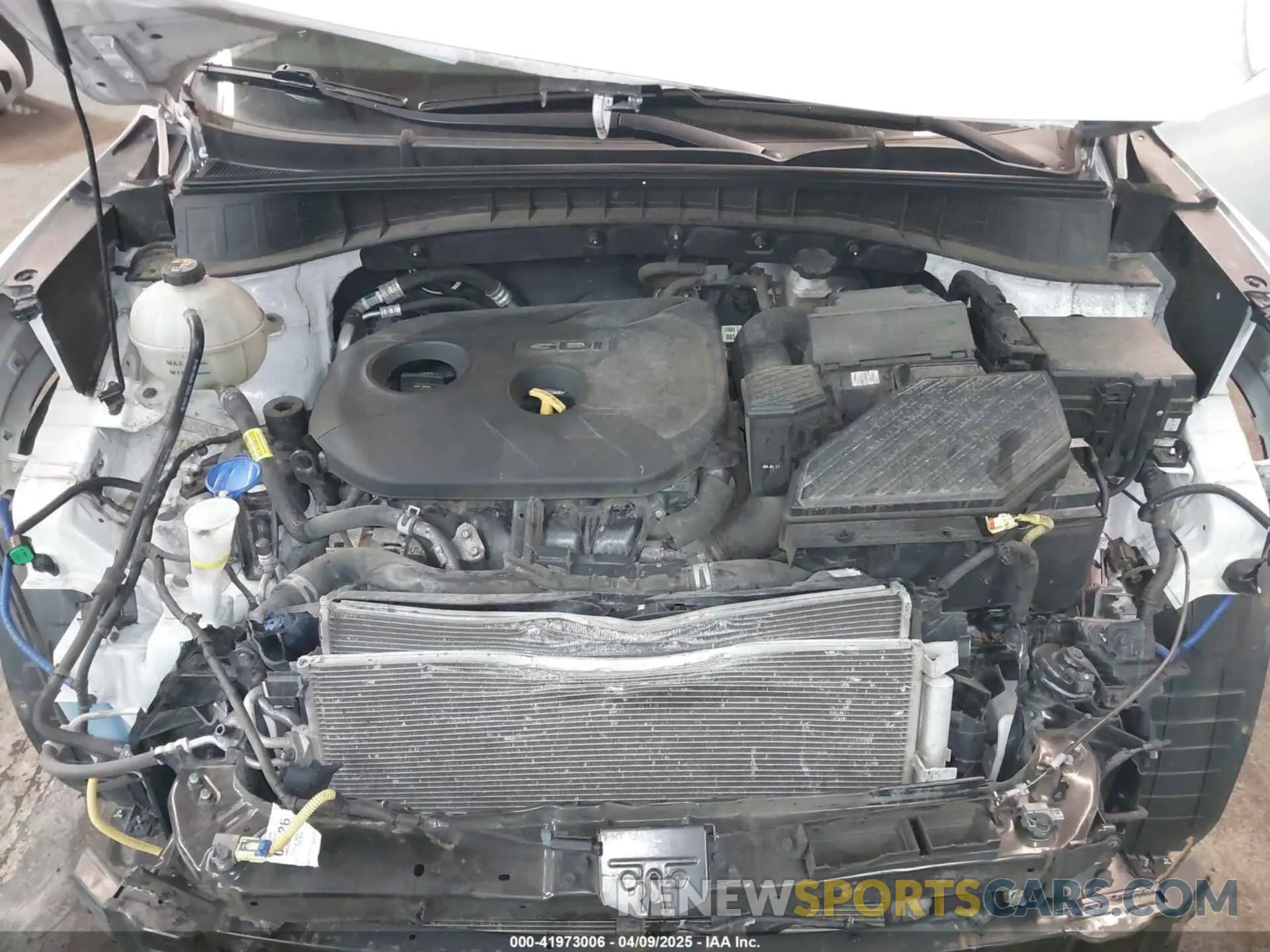 10 Photograph of a damaged car KM8J23A4XKU953887 HYUNDAI TUCSON 2019