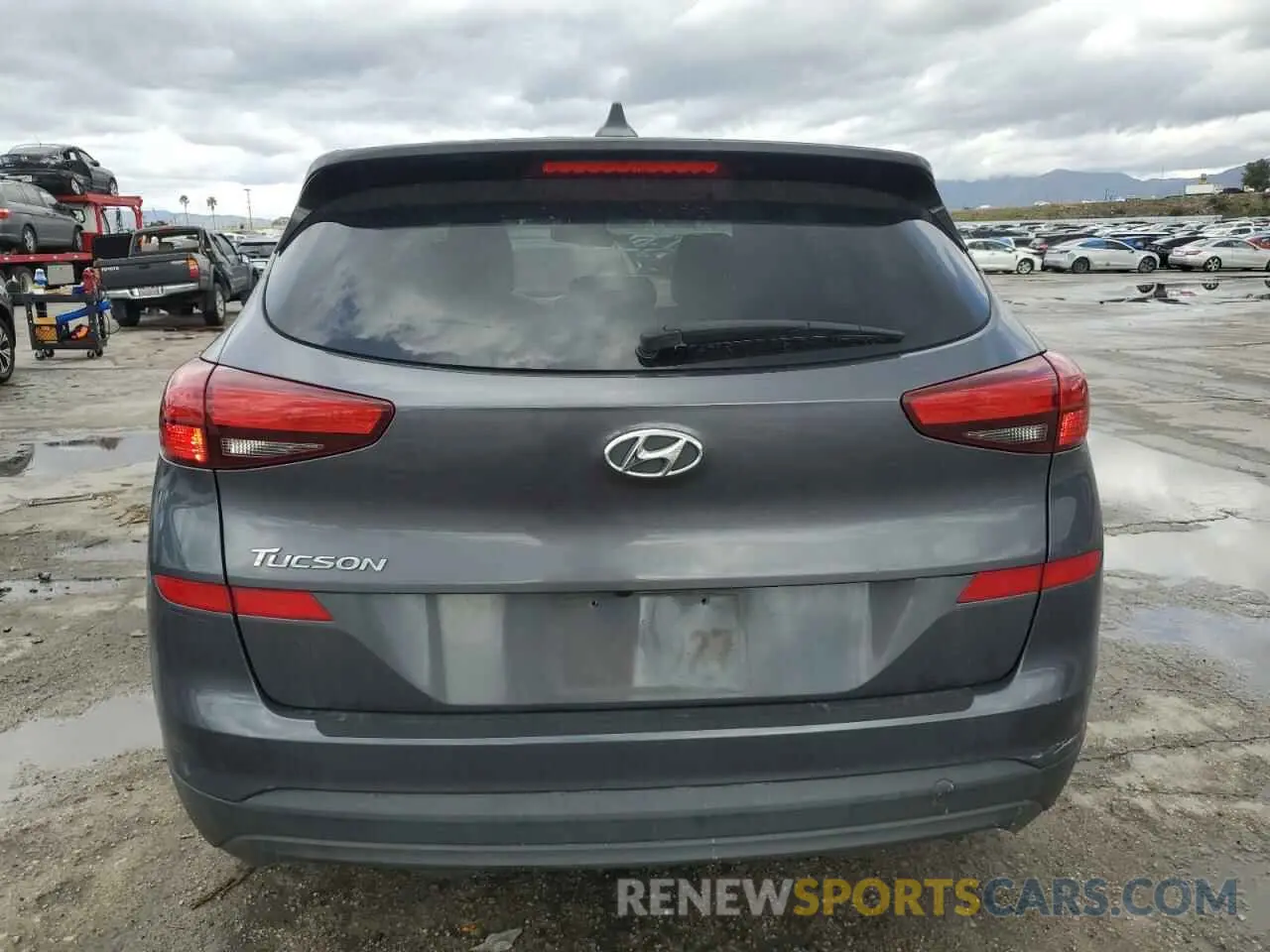 6 Photograph of a damaged car KM8J23A4XKU991006 HYUNDAI TUCSON 2019